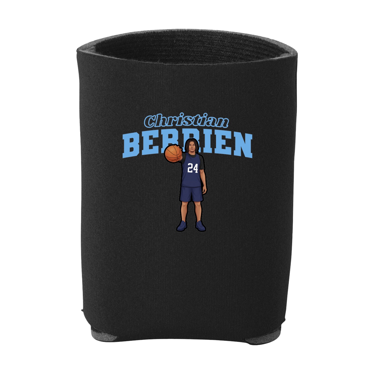 Can Holder — Name Arch in Black
