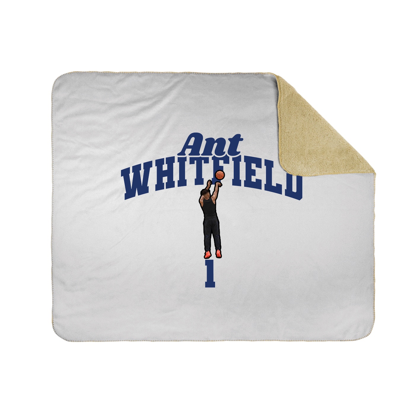 Throw Blanket — Signature Arch in White