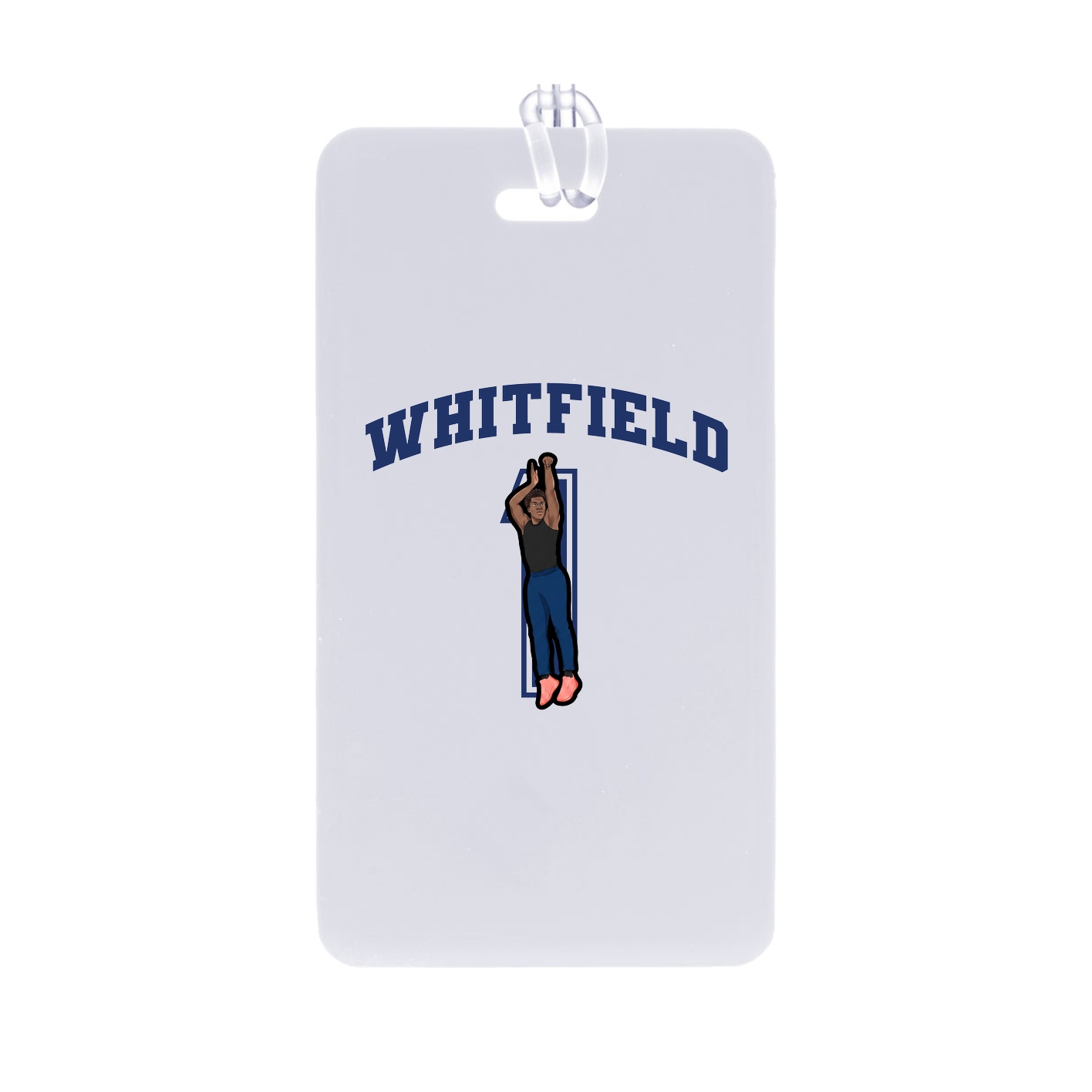 Bag Tag — Number in Classic