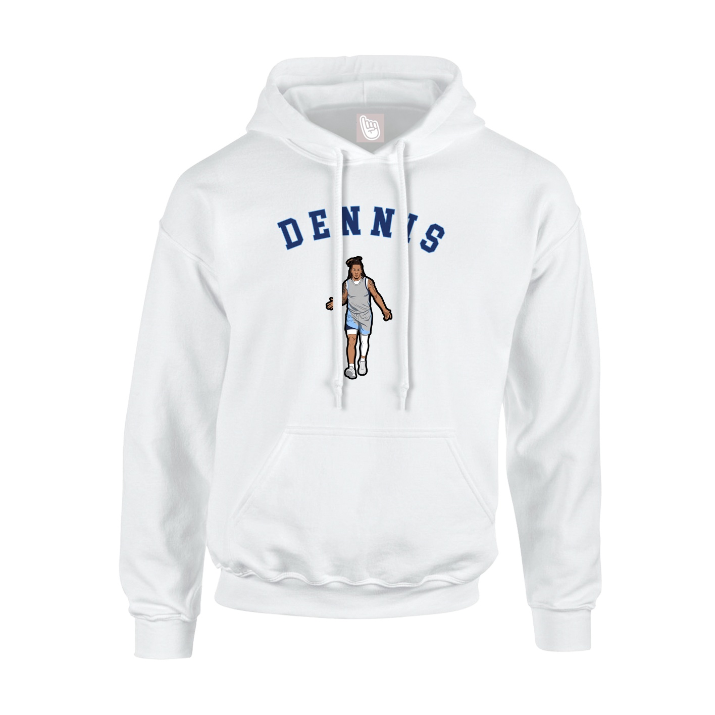 Youth Hoodie — Shirsey Arch in White