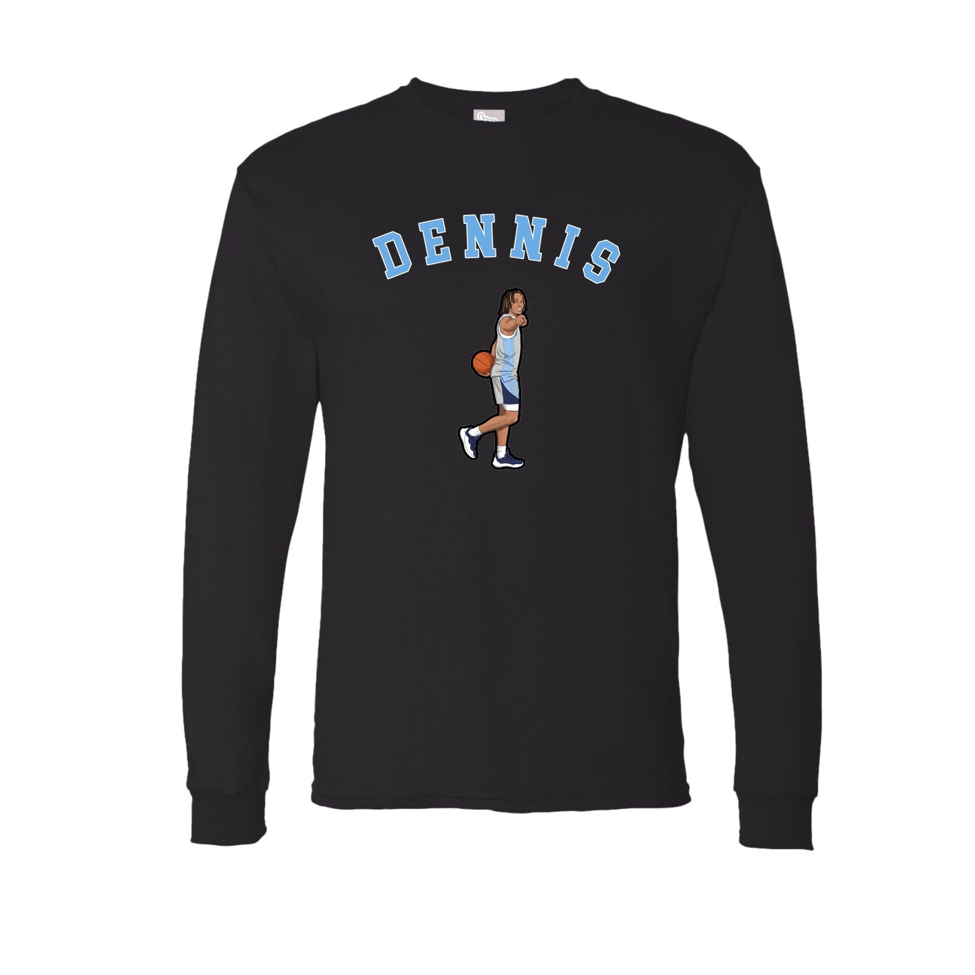 Long Sleeve Tee — Shirsey Arch in Black