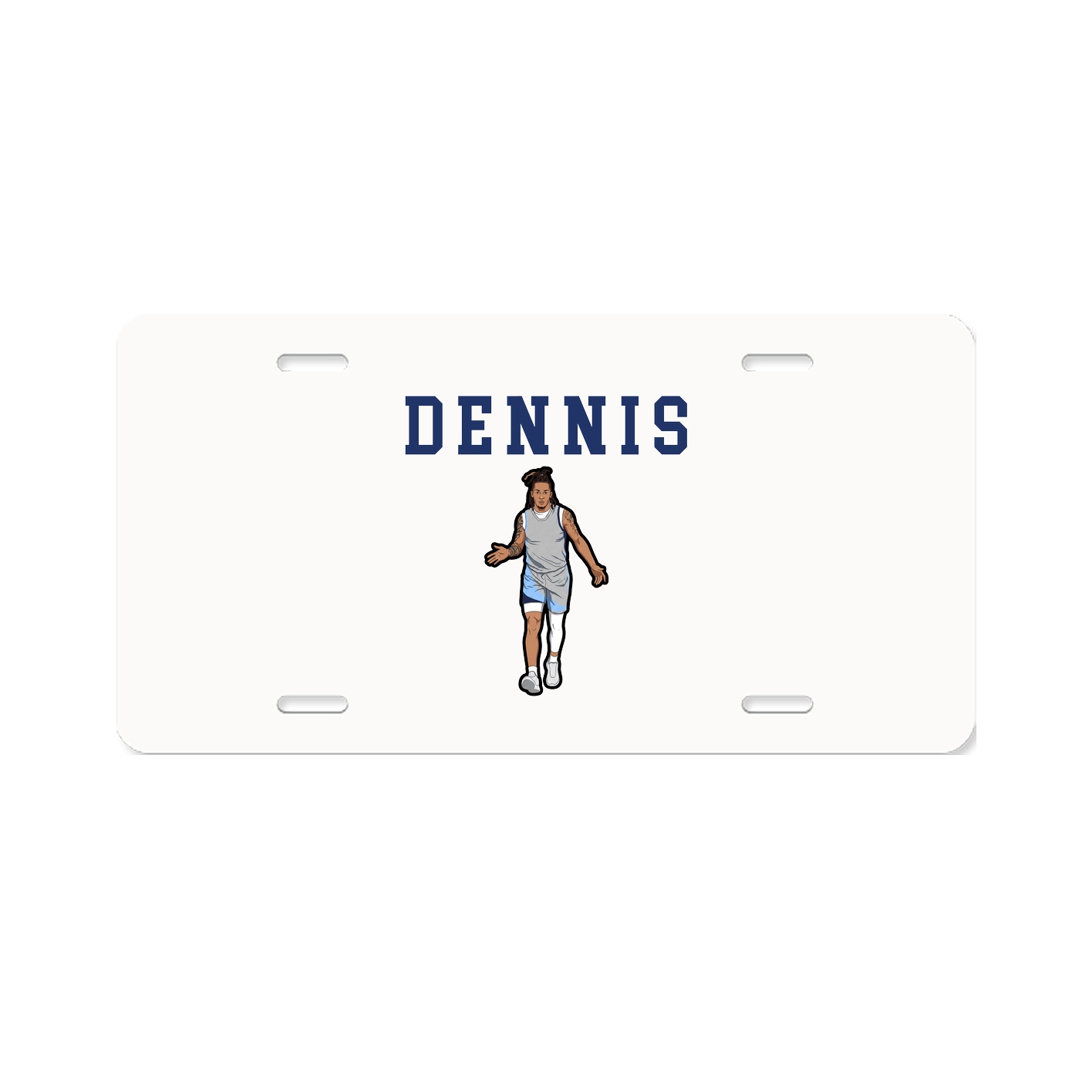 License Plate — Shirsey in Classic