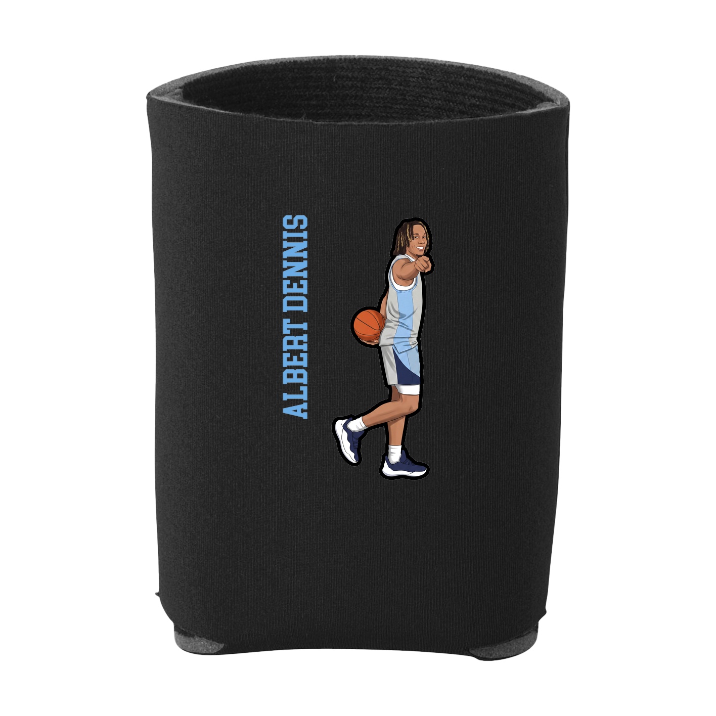 Can Holder — Name Vertical in Black