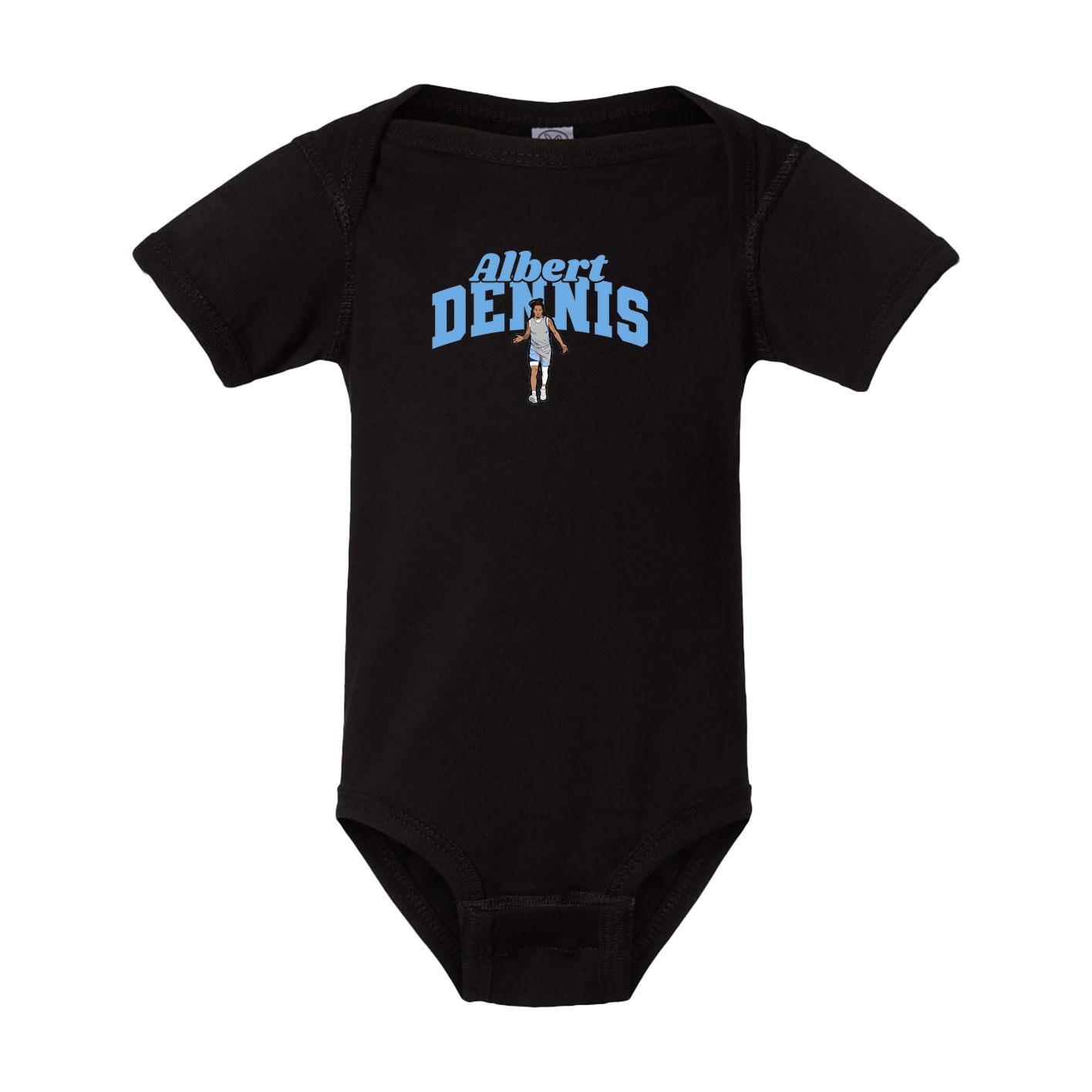 Baby Onesie — Signature Arch in Black
