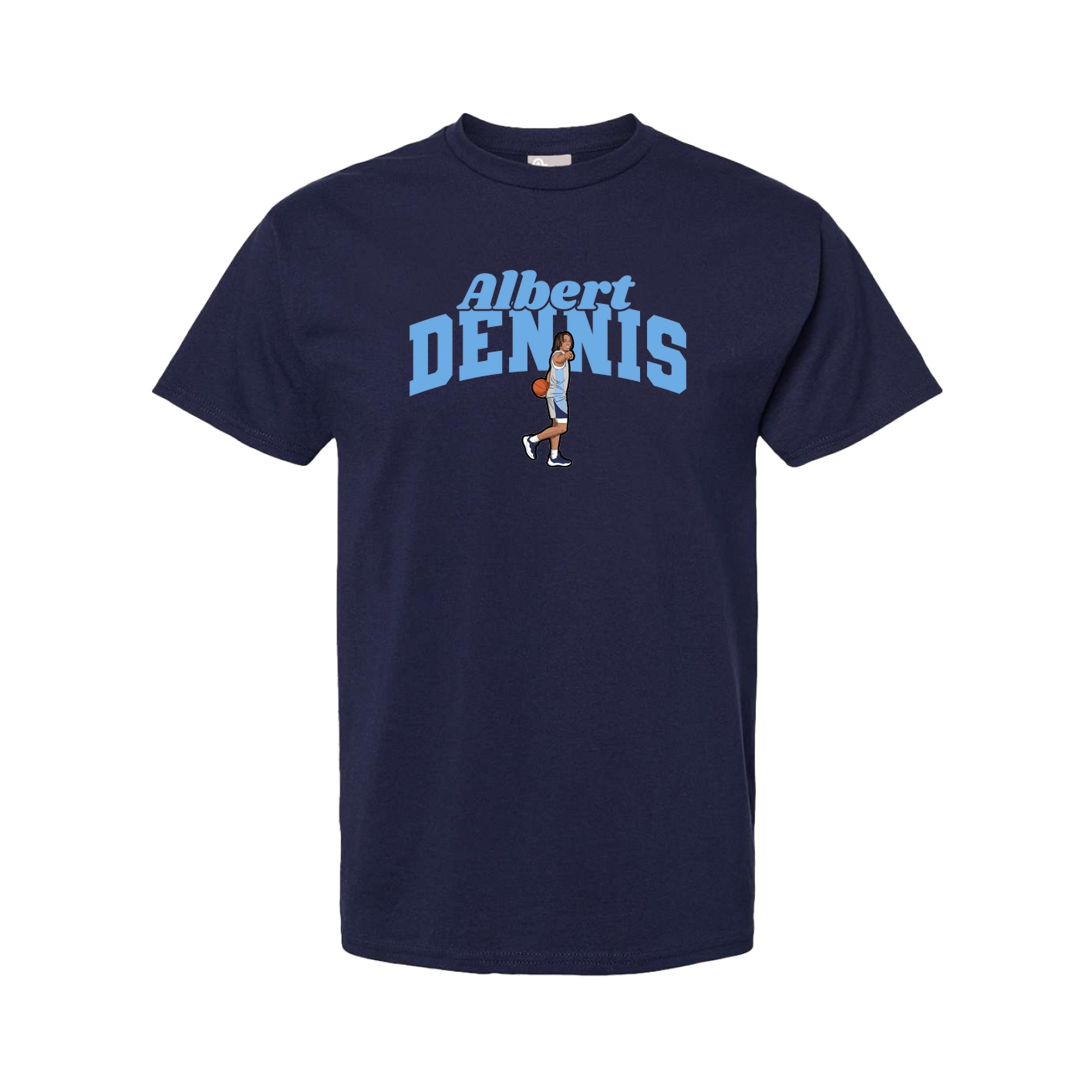 Youth Tee — Signature Arch in Navy