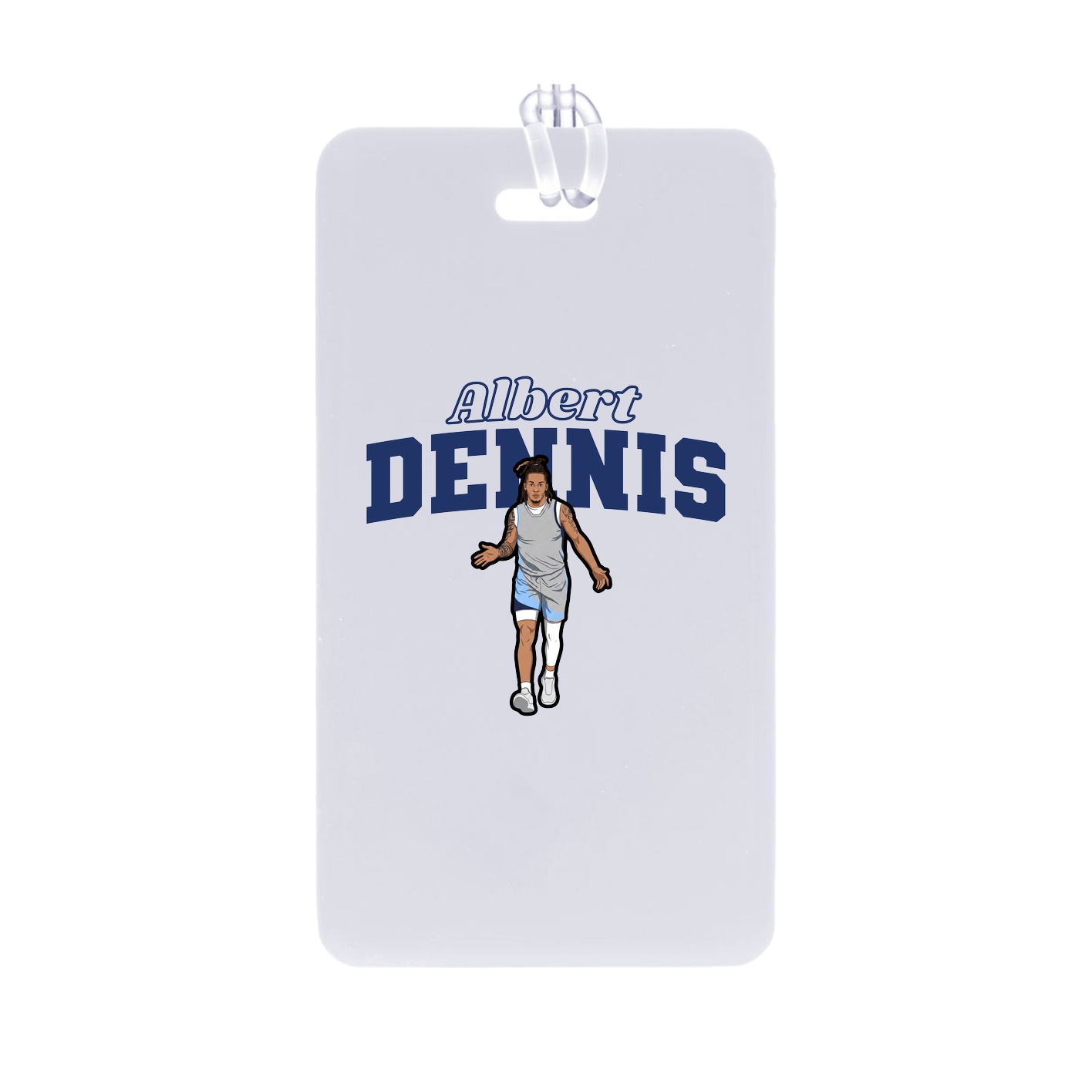 Bag Tag — Name Arch in Classic