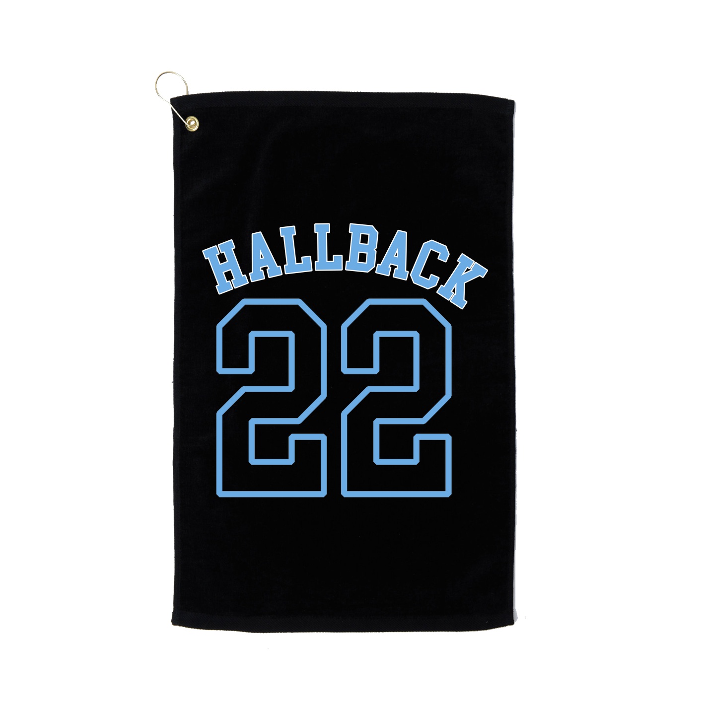 Golf Towel — Shirsey Arch in Black