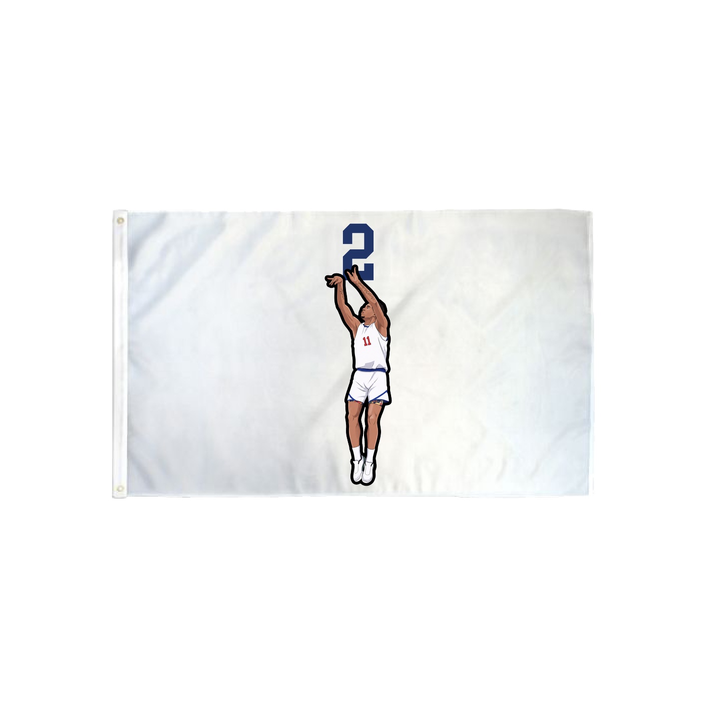 3x5 Flag — Number Top in Classic