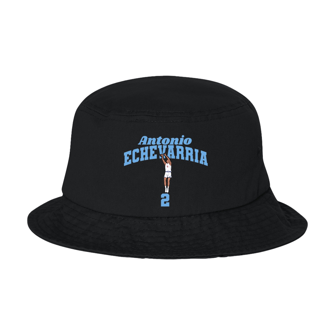Bucket Cap — Signature Arch in Black
