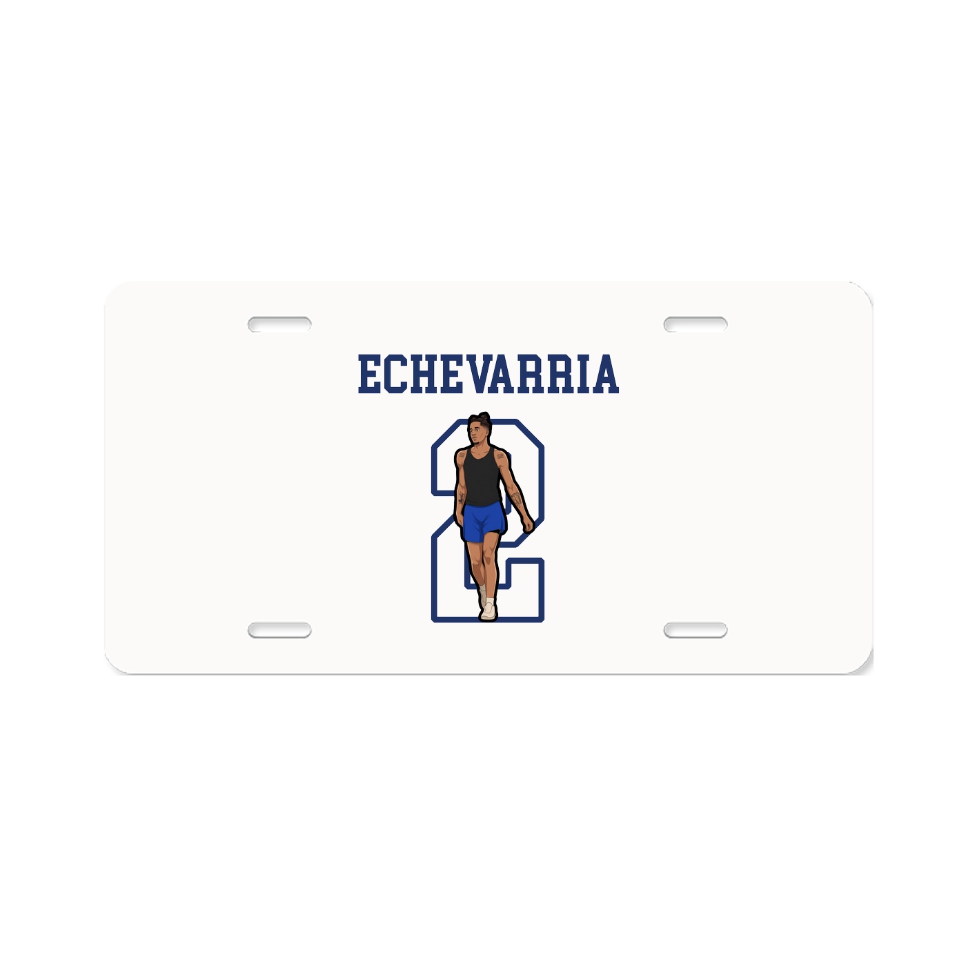 License Plate — Shirsey in Classic