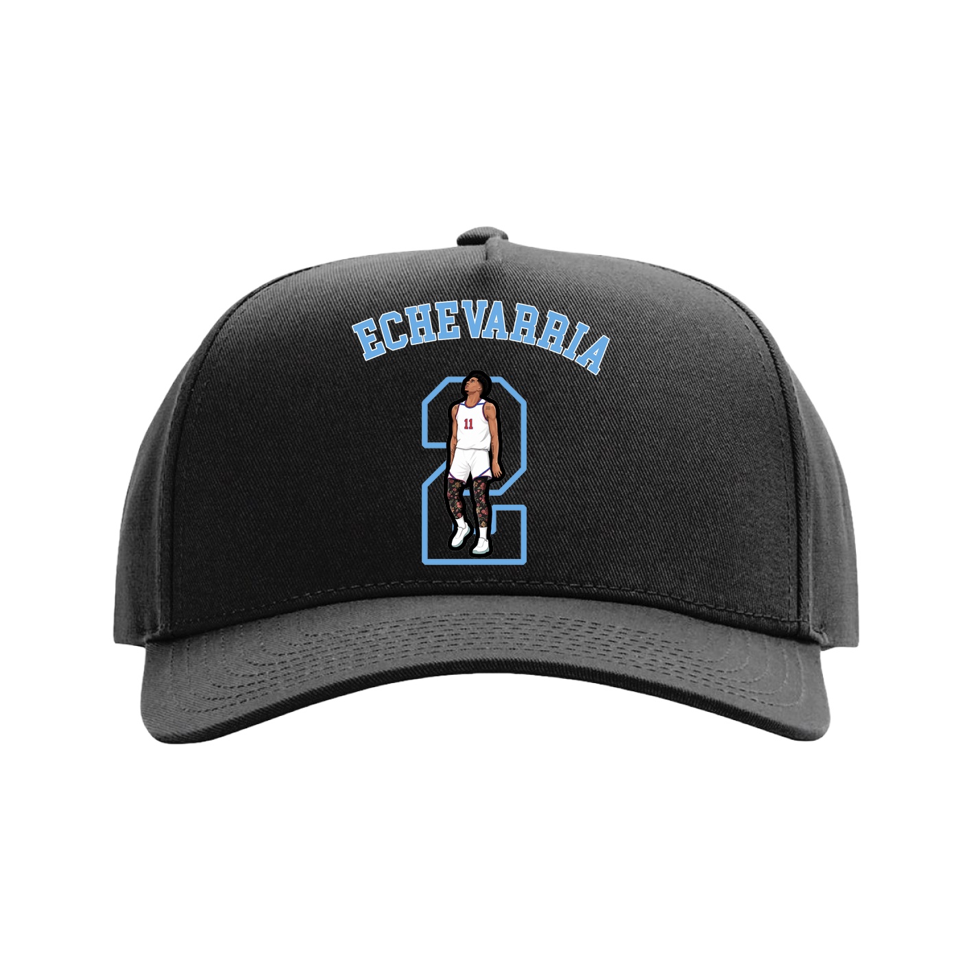 Full Fabric Five-Panel Champ Cap