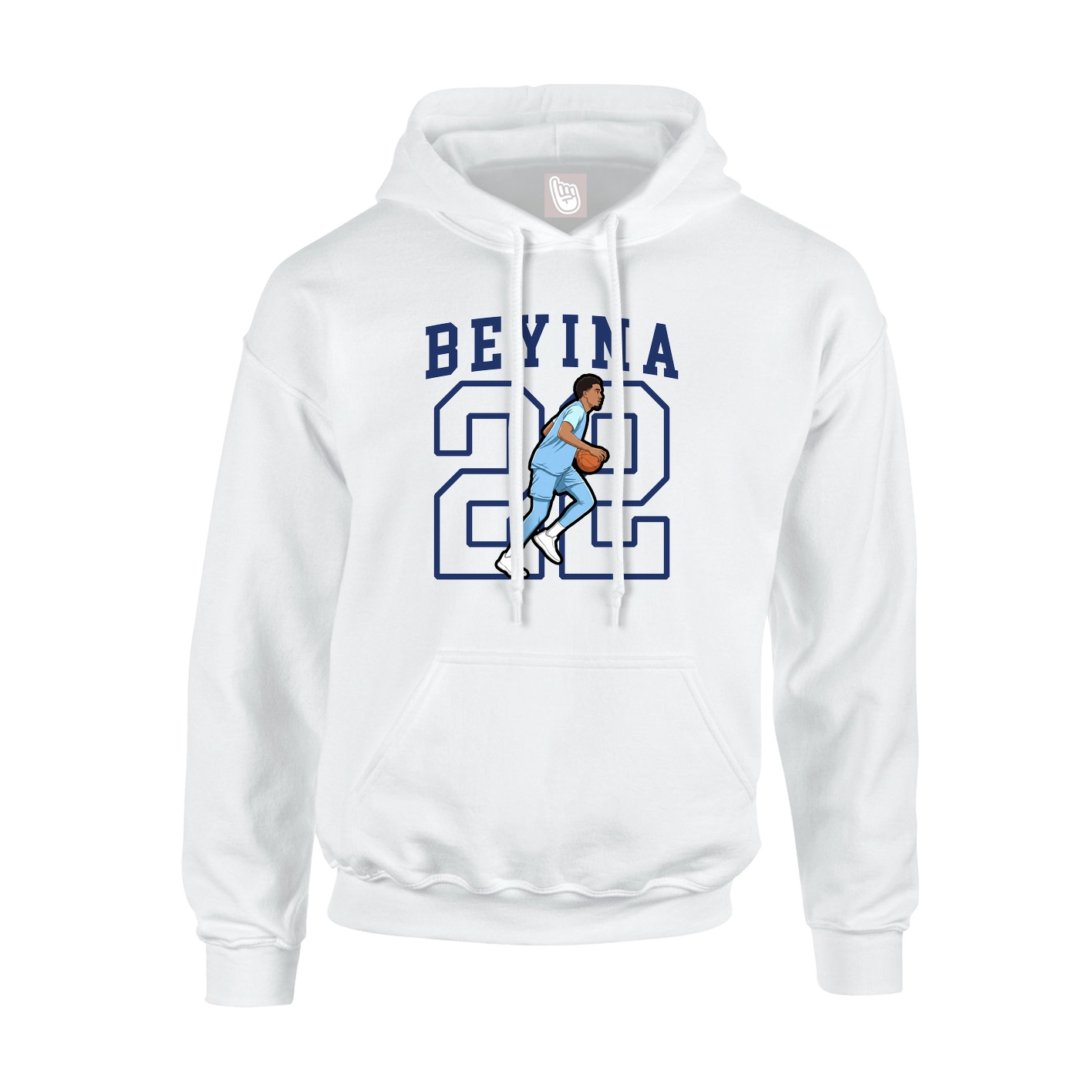 Hoodie — Shirsey in White