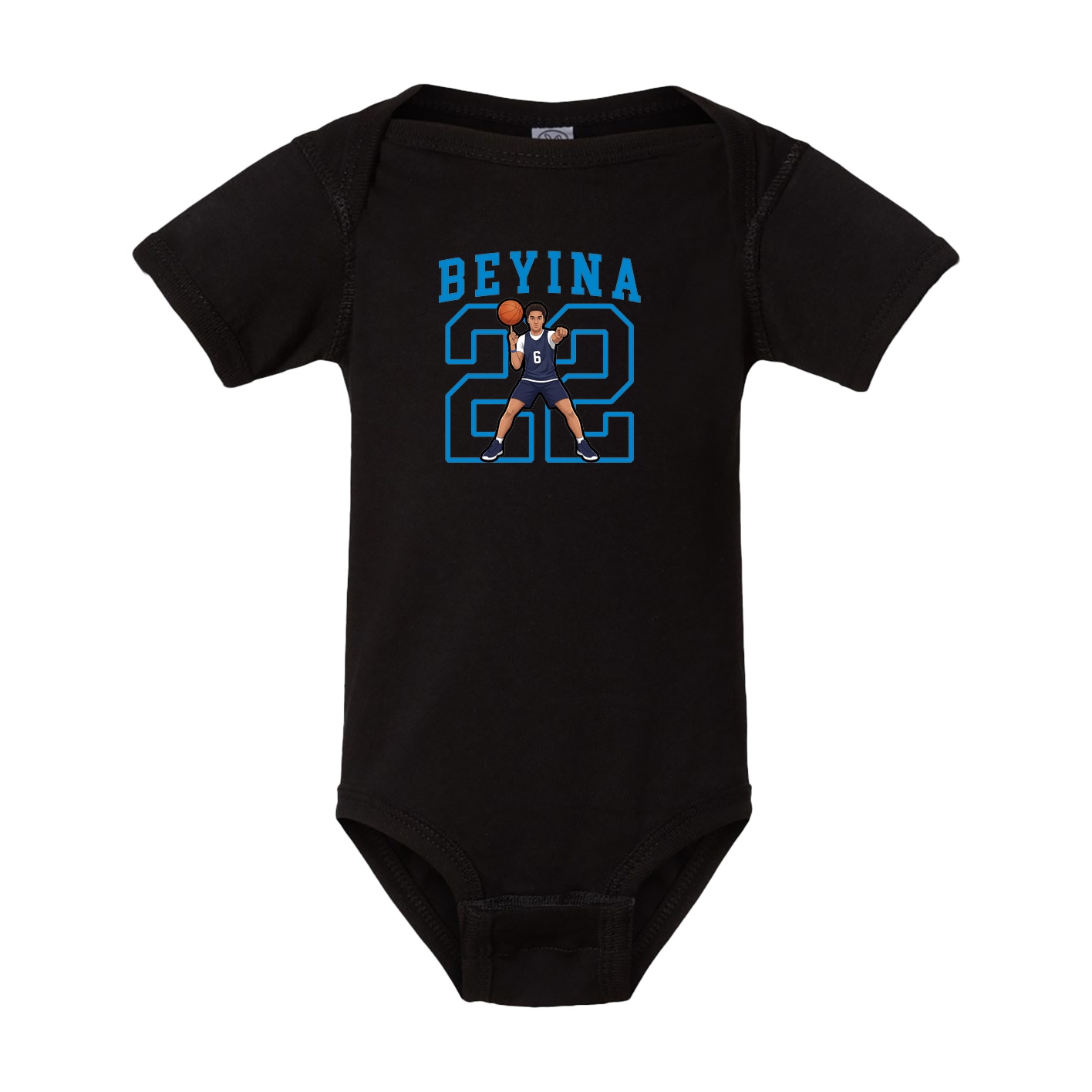 Baby Onesie — Shirsey in Black
