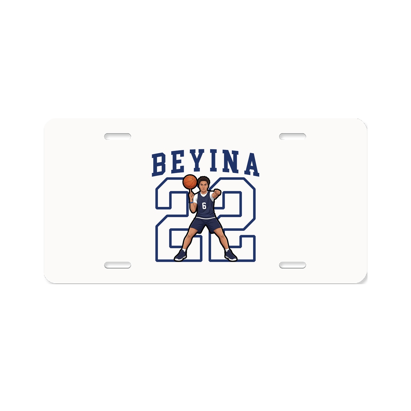 License Plate — Shirsey in Classic