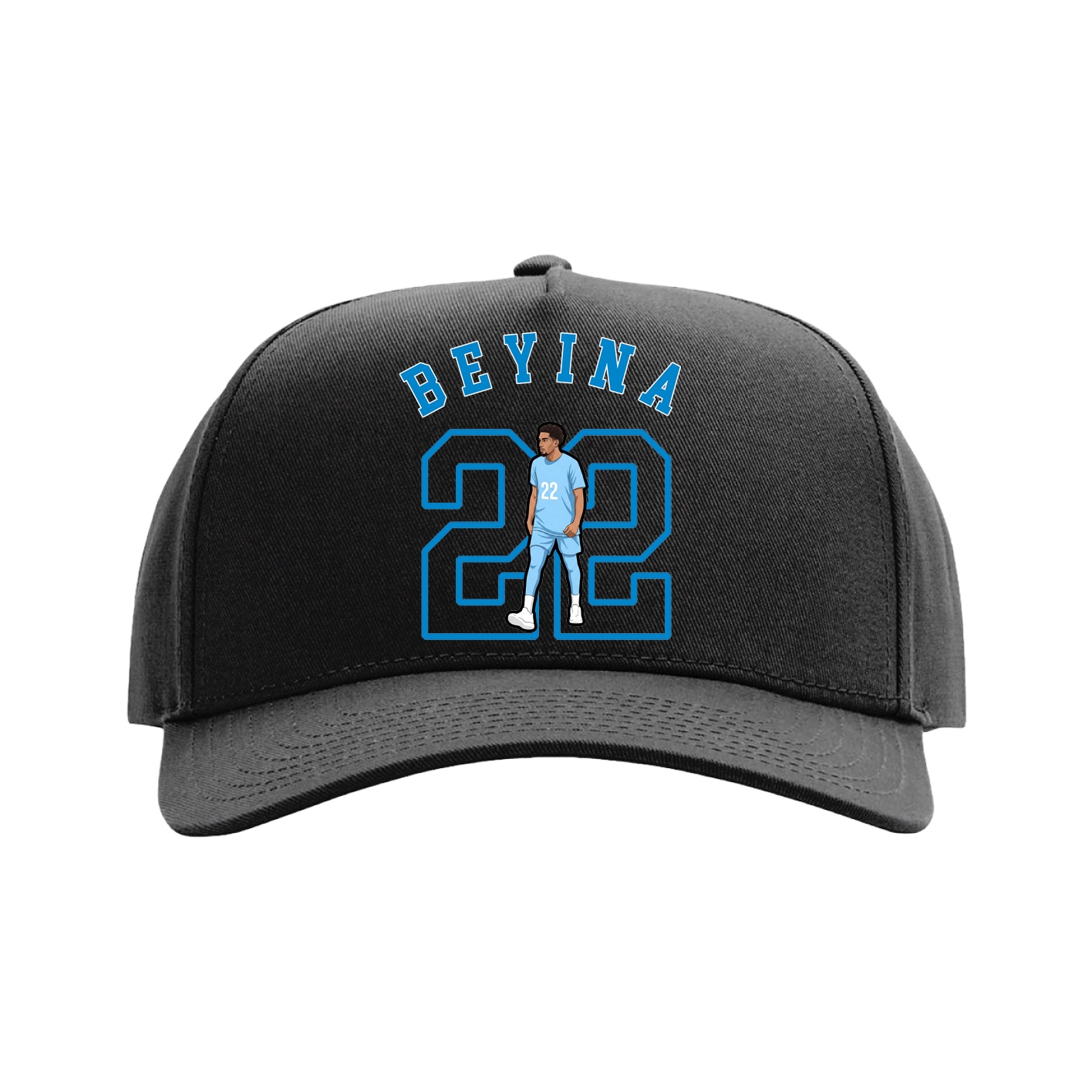 Full Fabric Five-Panel Champ Cap