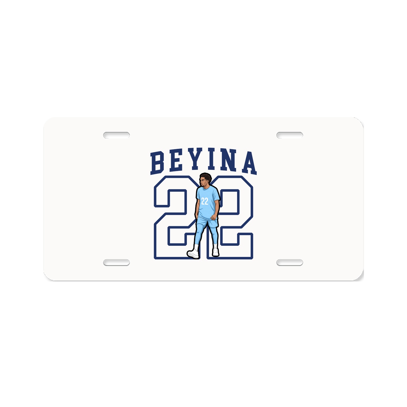 License Plate — Shirsey in Classic