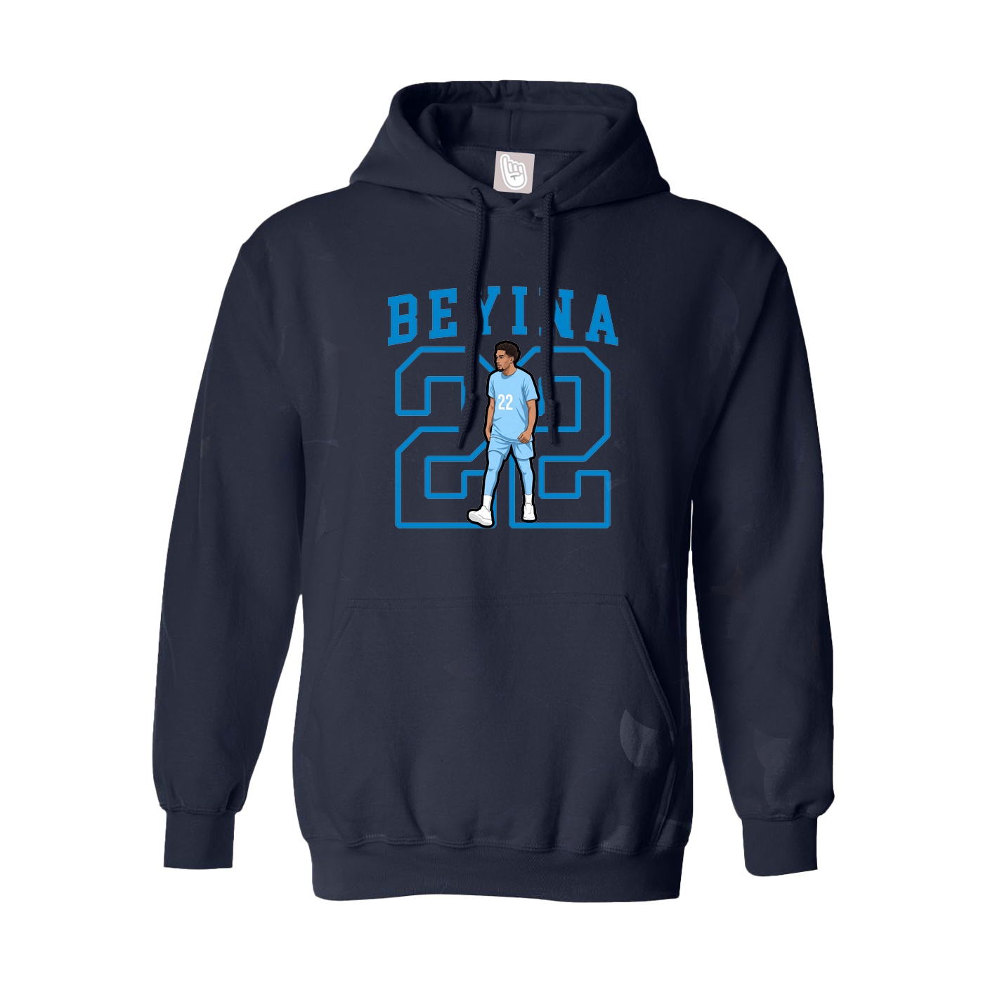 Youth Hoodie — Shirsey in Navy