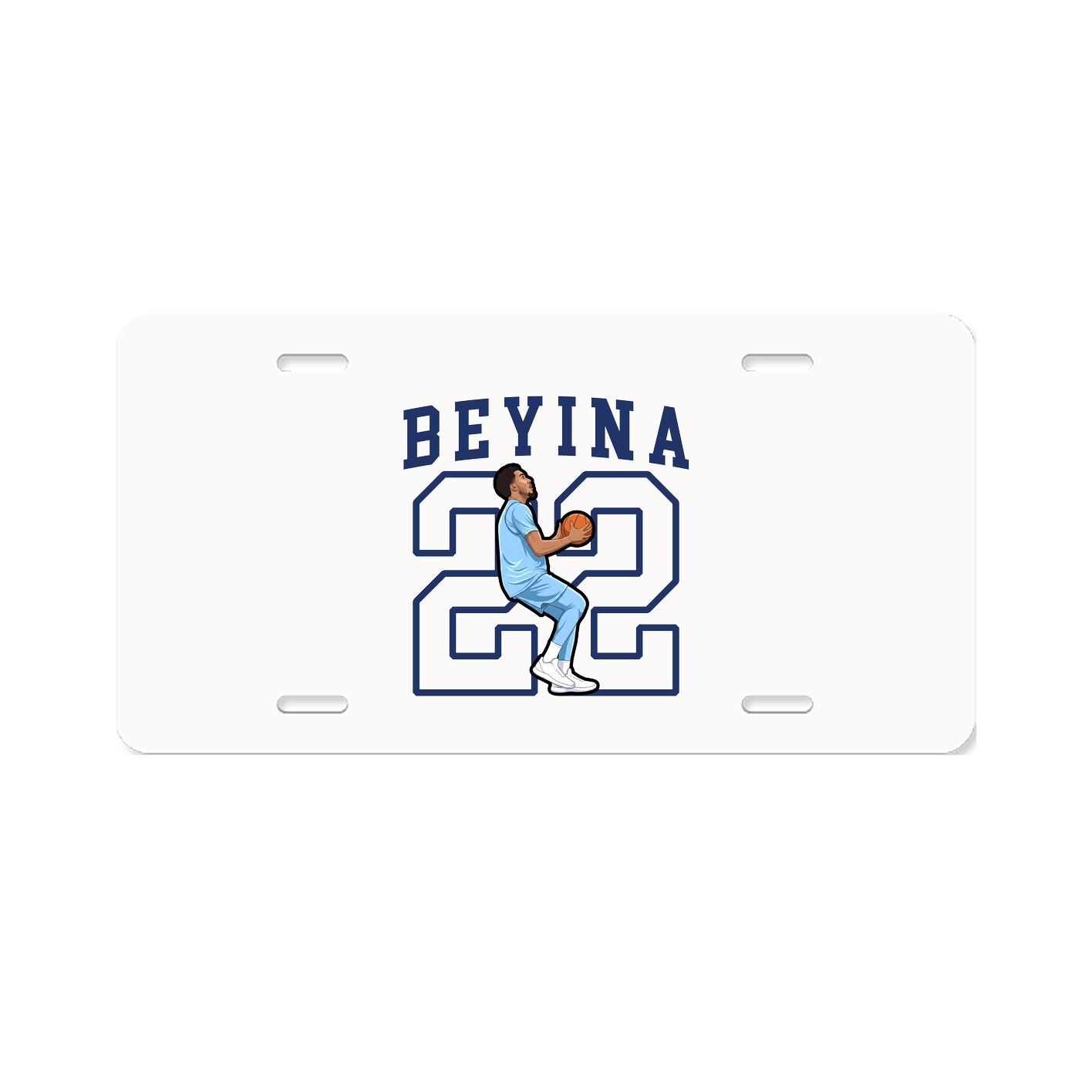 Aluminum License Plate