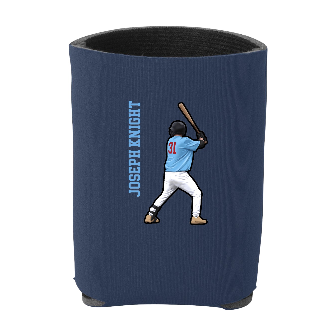 Can Holder — Name Vertical in Navy