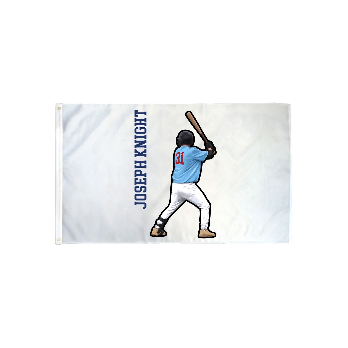 3x5 Flag — Name Vertical in Classic