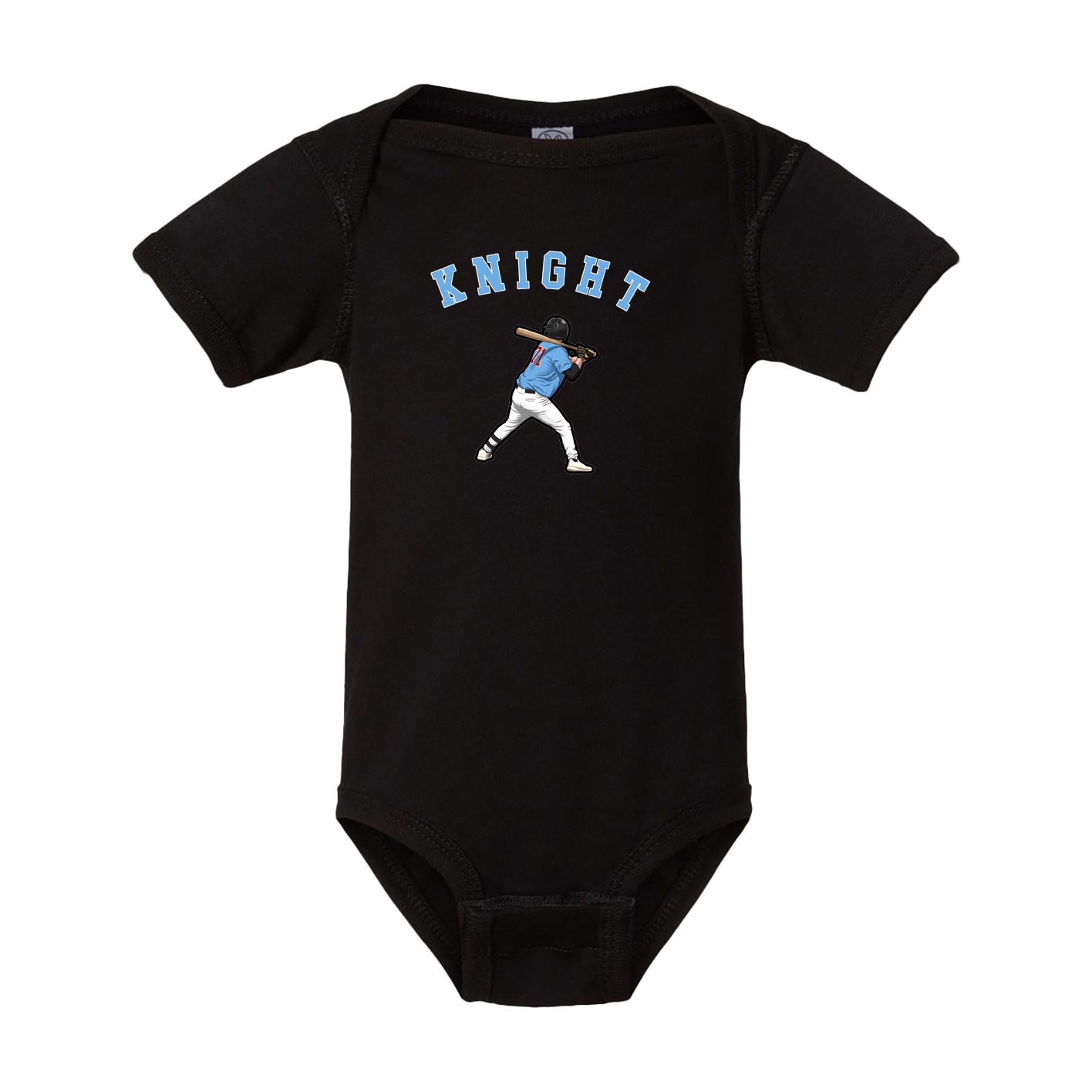 Baby Onesie — Shirsey Arch in Black