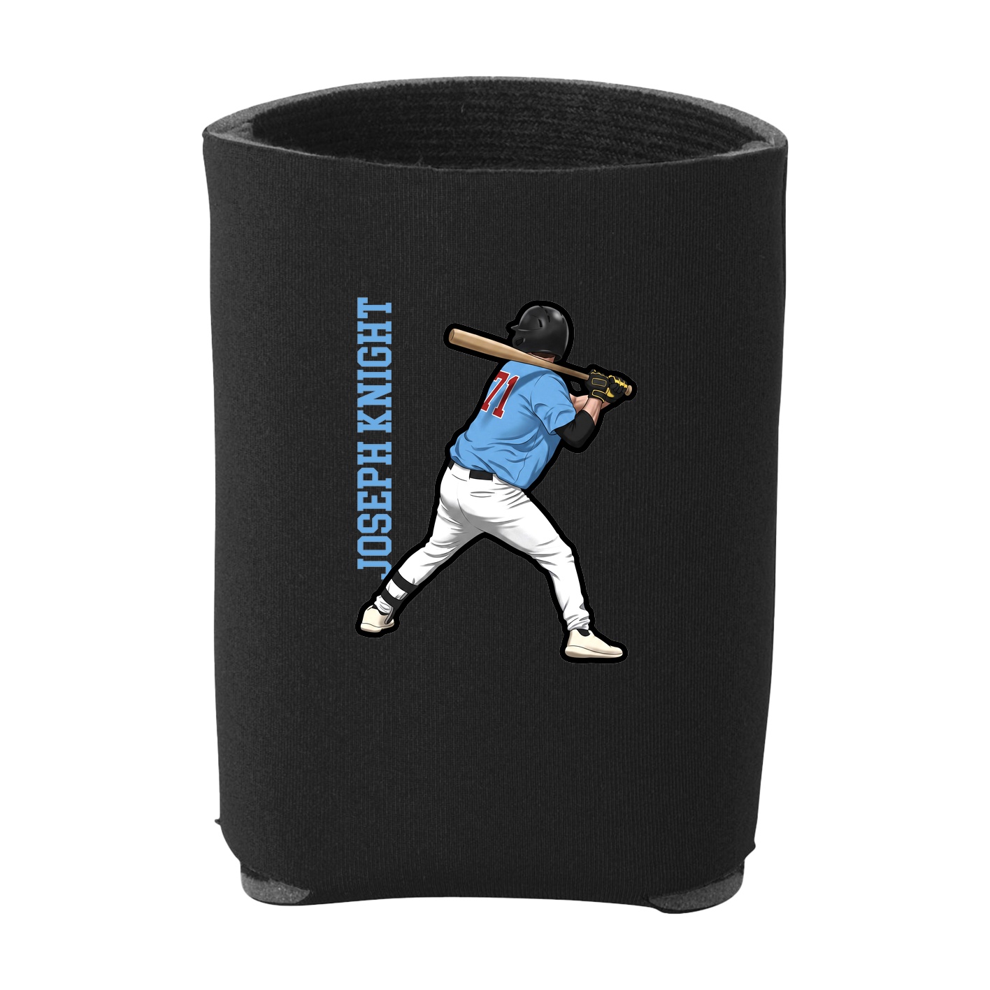 Can Holder — Name Vertical in Black