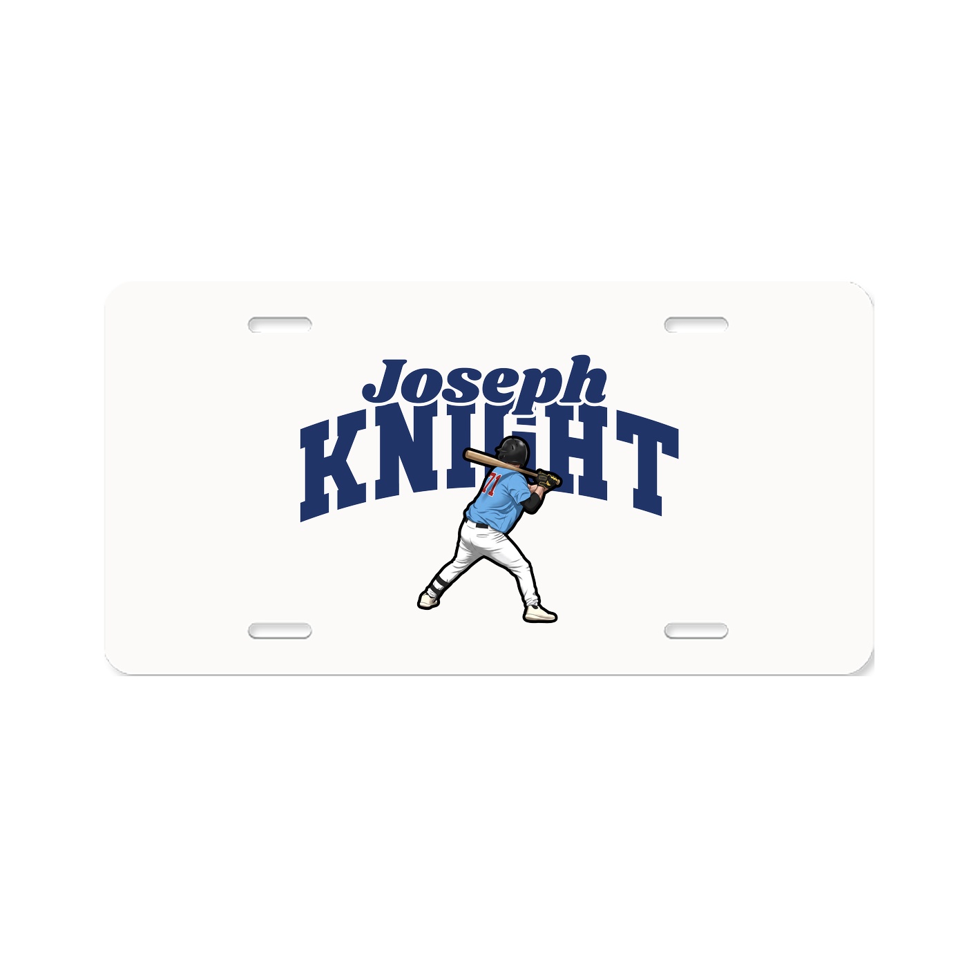 License Plate — Signature Arch in Classic