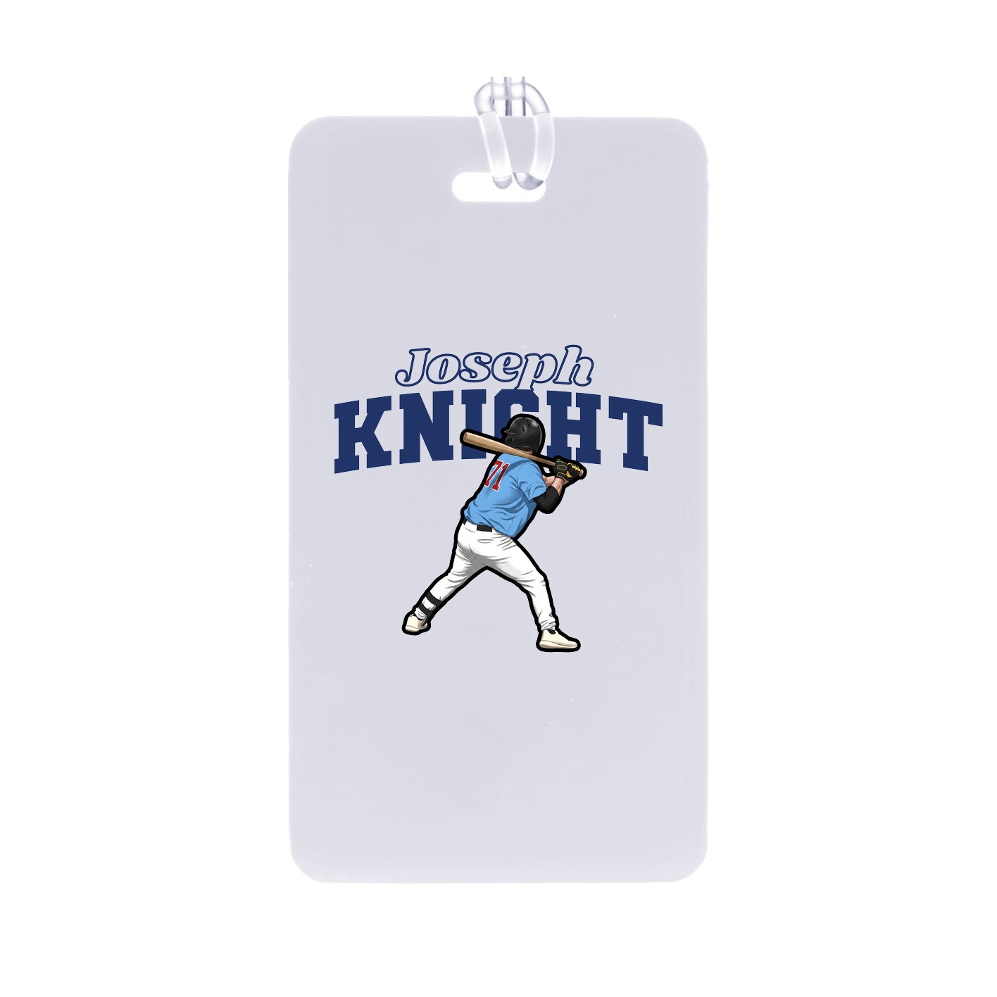 Bag Tag — Name Arch in Classic