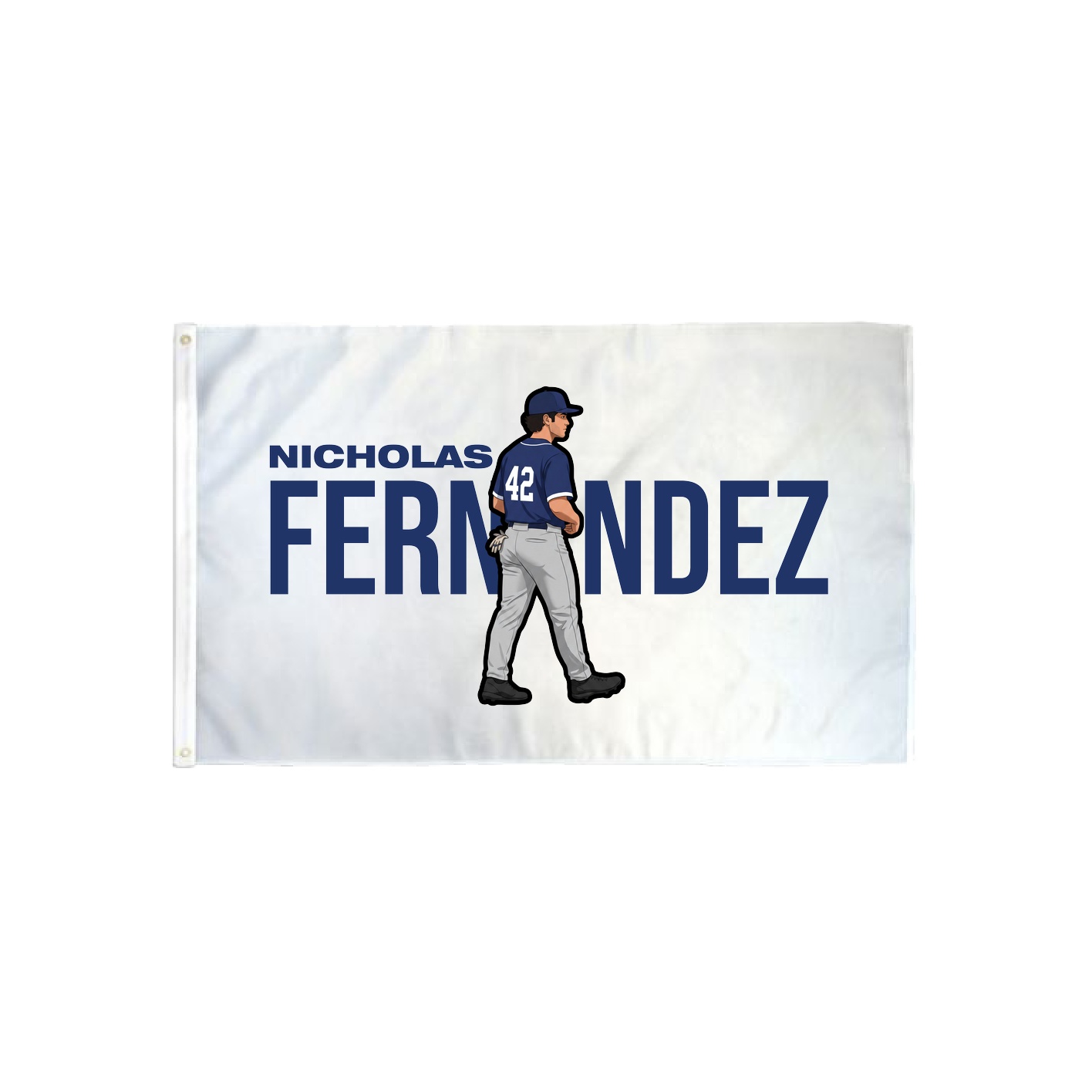 3x5 Flag — Player Name in Classic