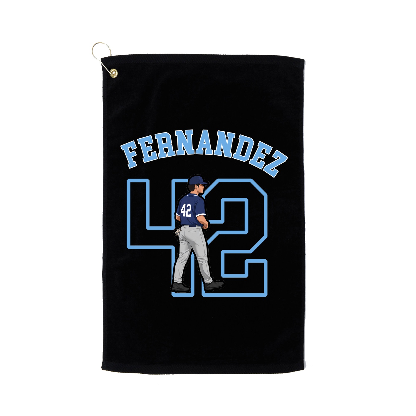 Golf Towel — Shirsey Arch in Black