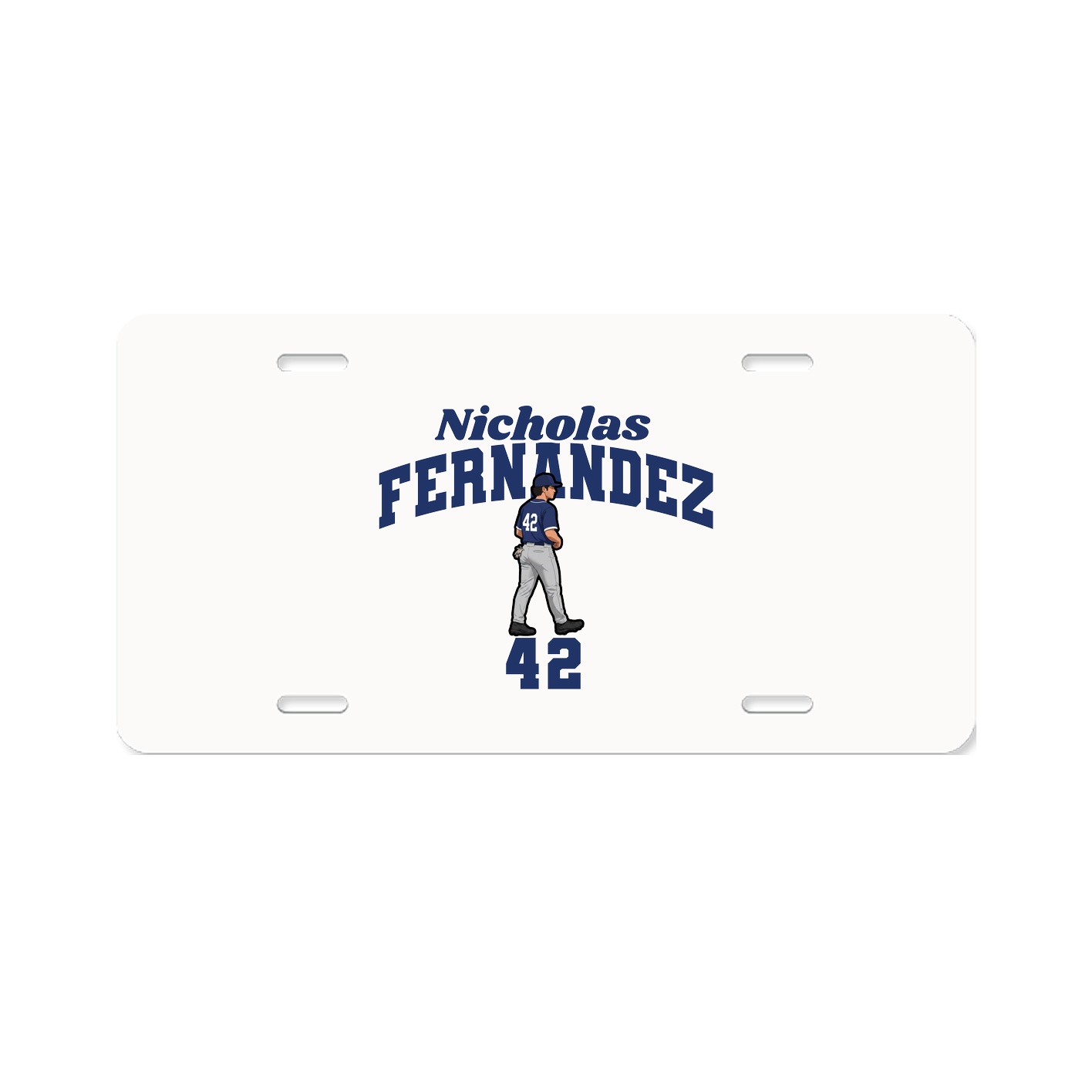 License Plate — Signature Arch in Classic