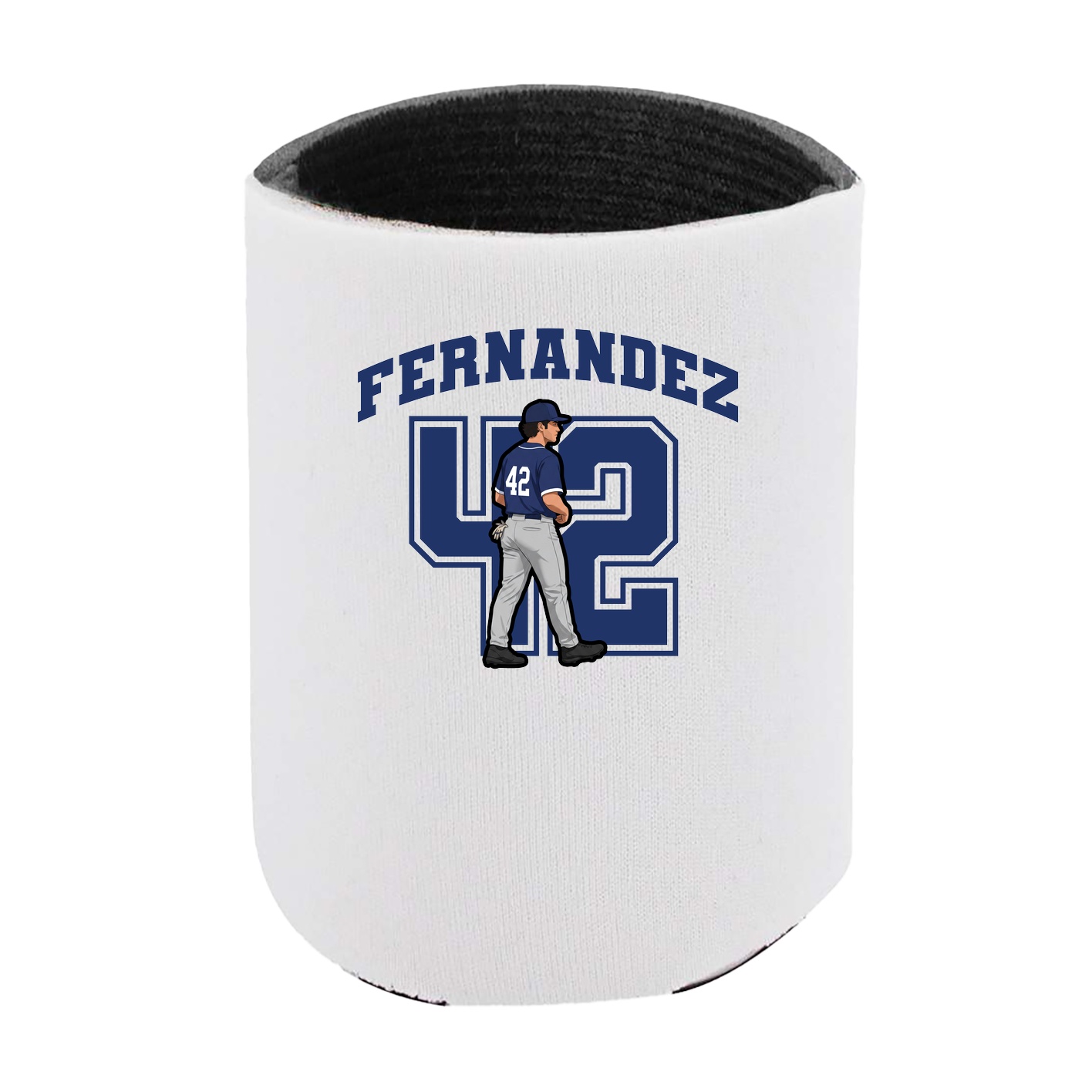 Can Holder — Number in White