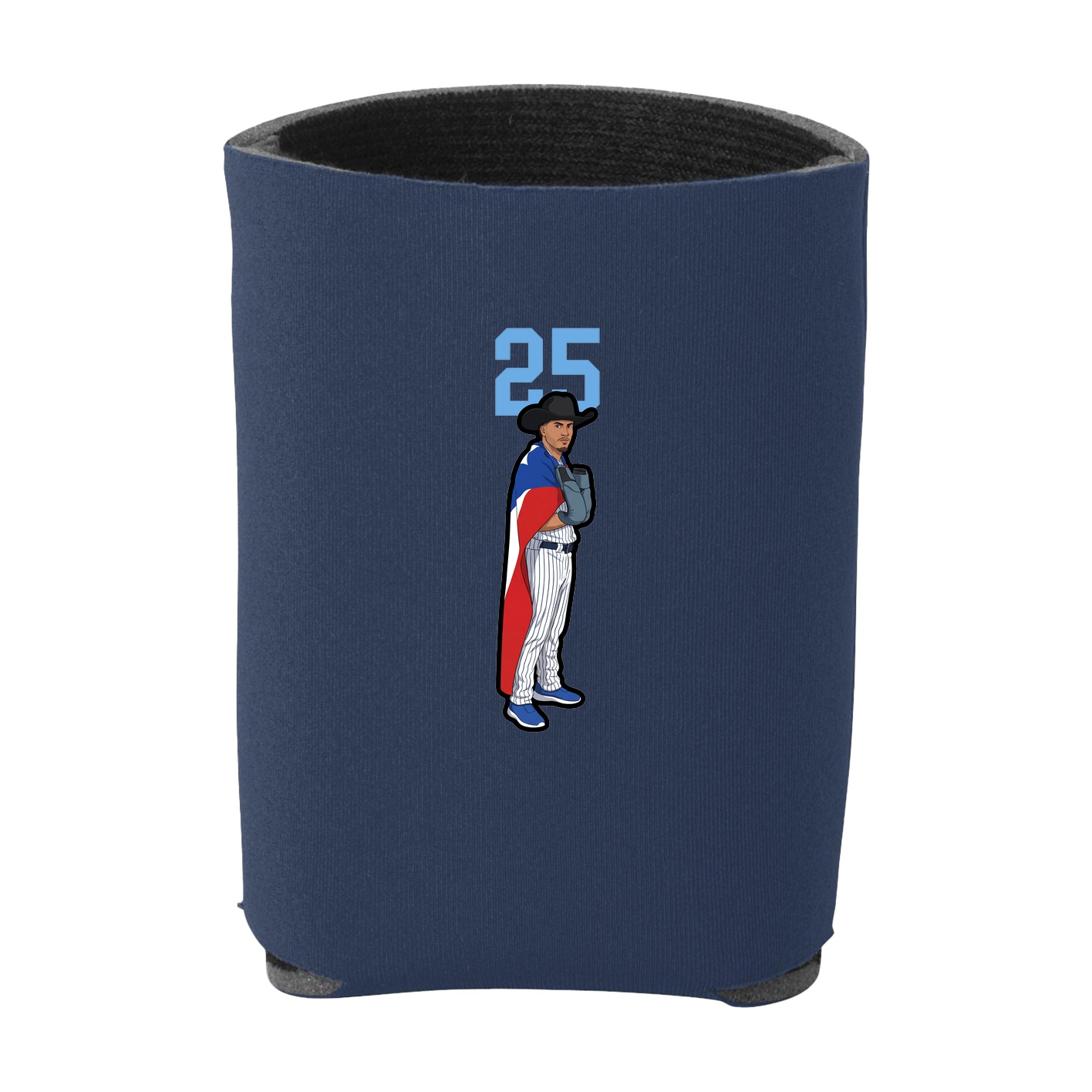 Can Holder — Number Top in Navy