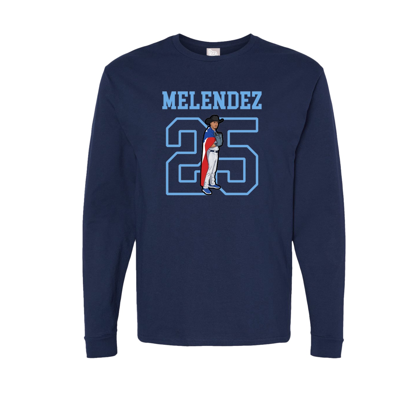 Long Sleeve Tee — Shirsey in Navy