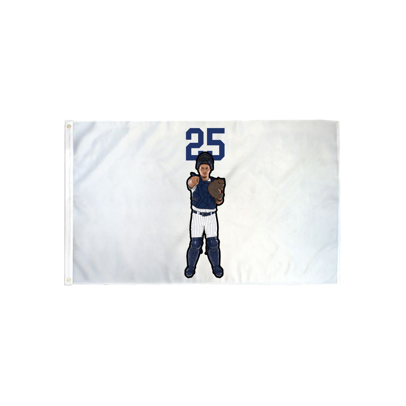 3x5 Flag — Number Top in Classic