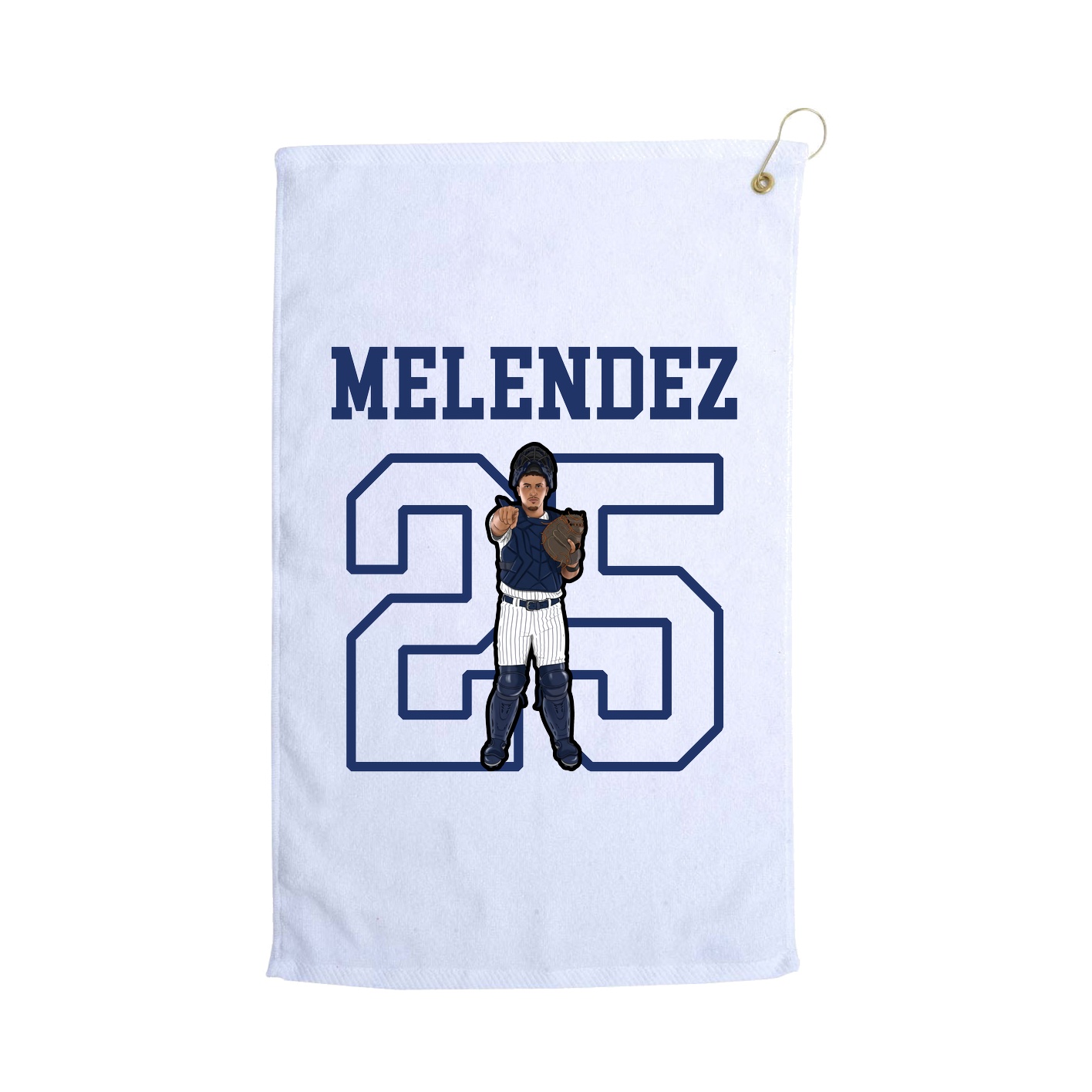 Golf Towel — Shirsey in White