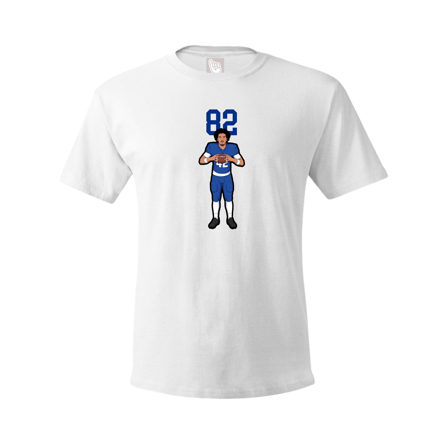 Tee — Number Top in White