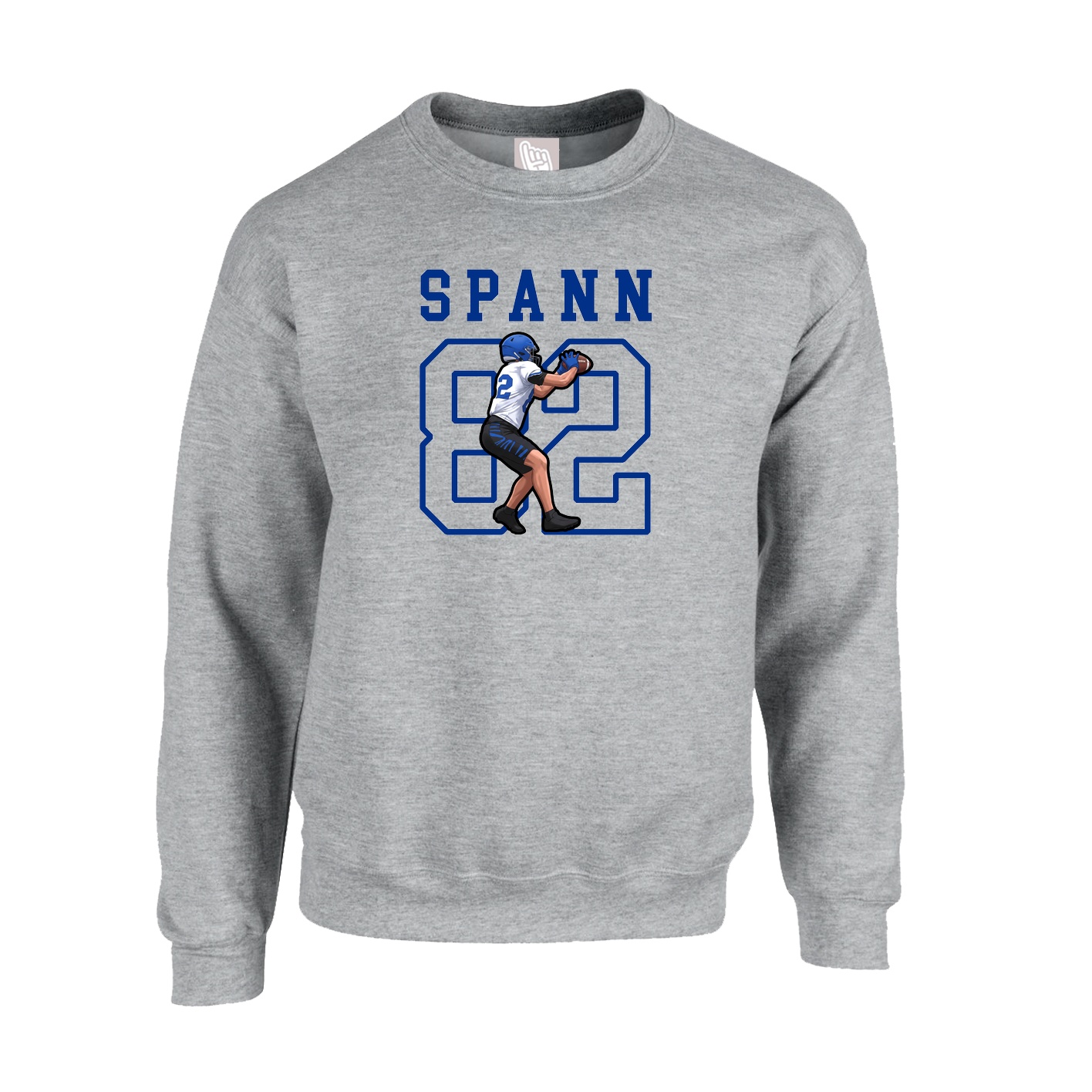 Fleece Crew — Shirsey in Grey