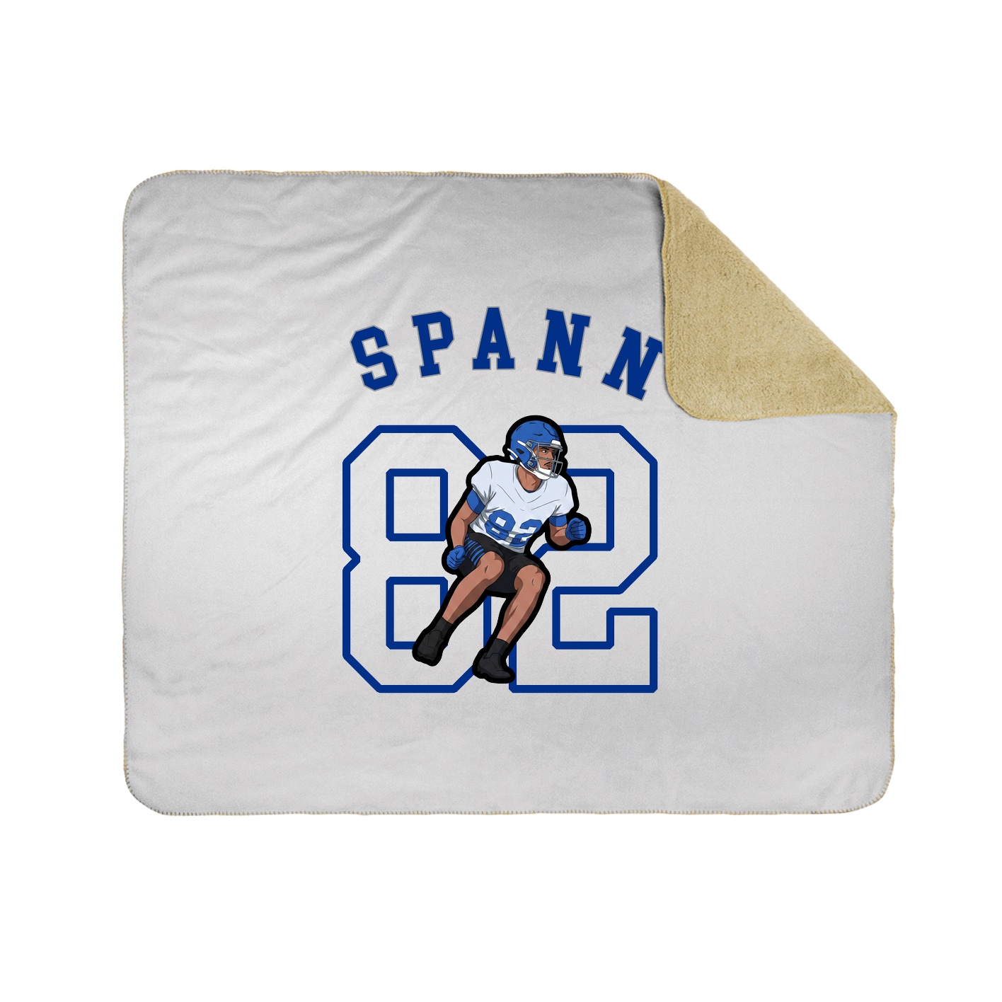 Throw Blanket — Shirsey Arch in White