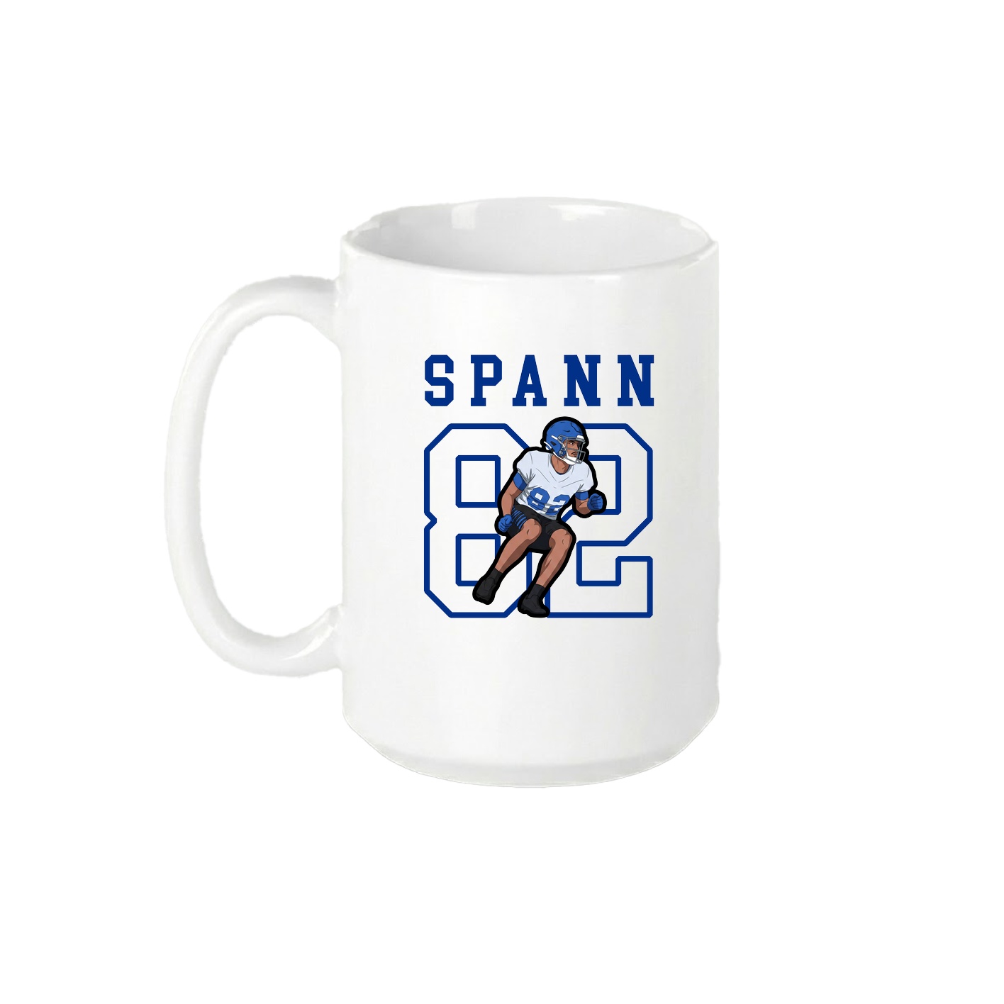 15oz Coffee Mug — Shirsey in White