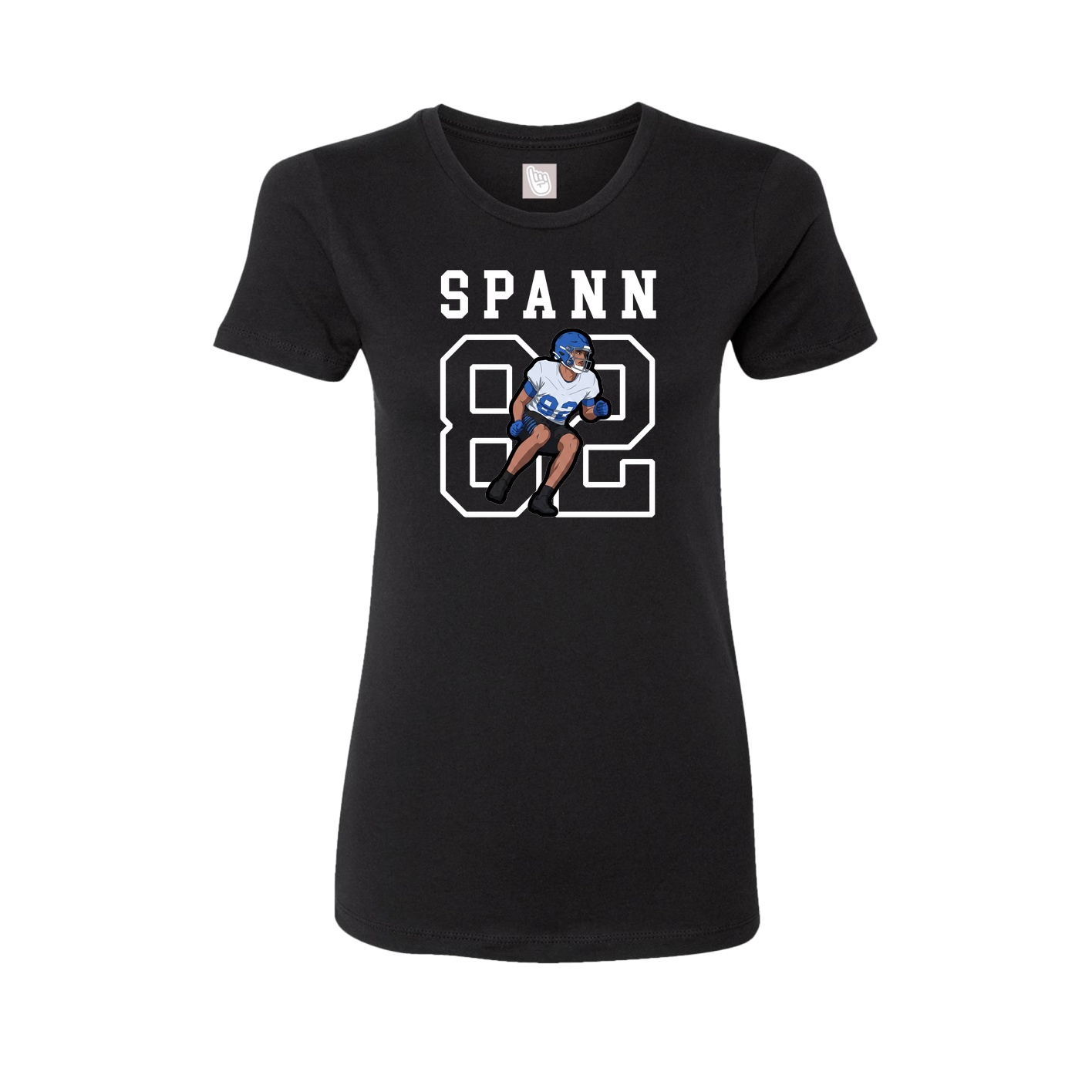 Fitted Women's Tee — Shirsey in Black