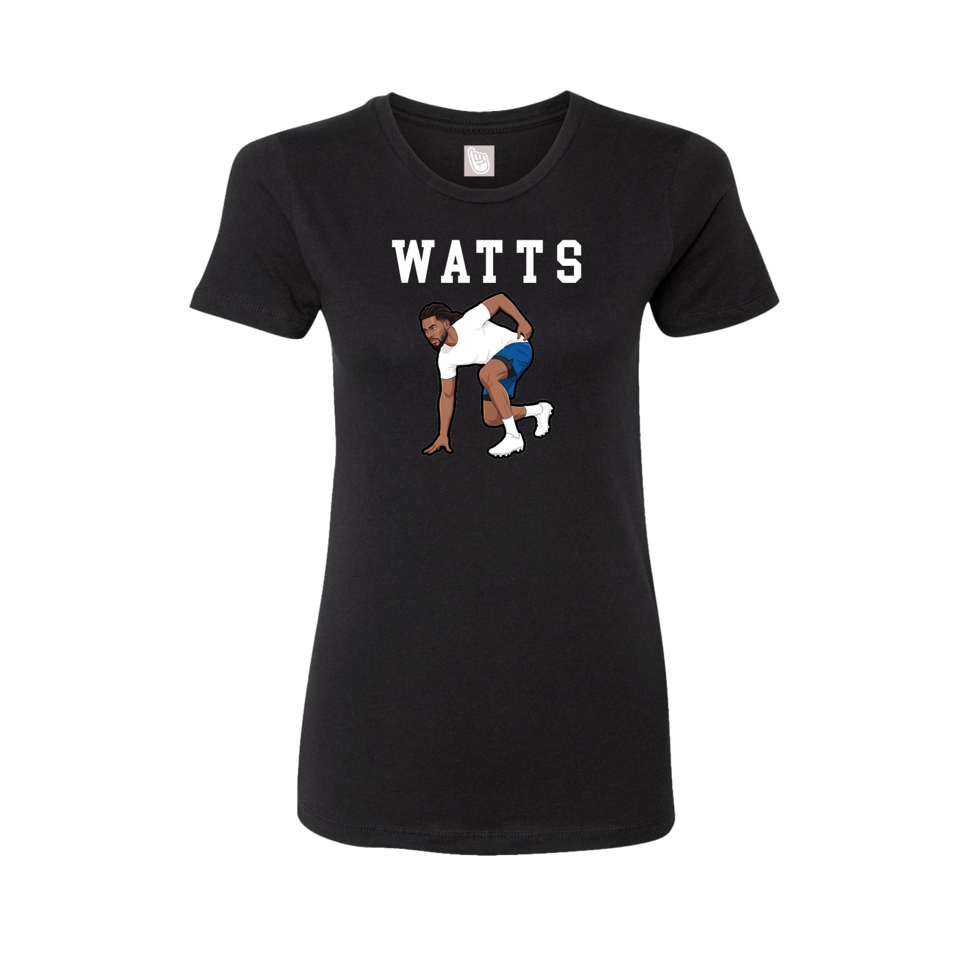 Fitted Women's Tee — Shirsey in Black