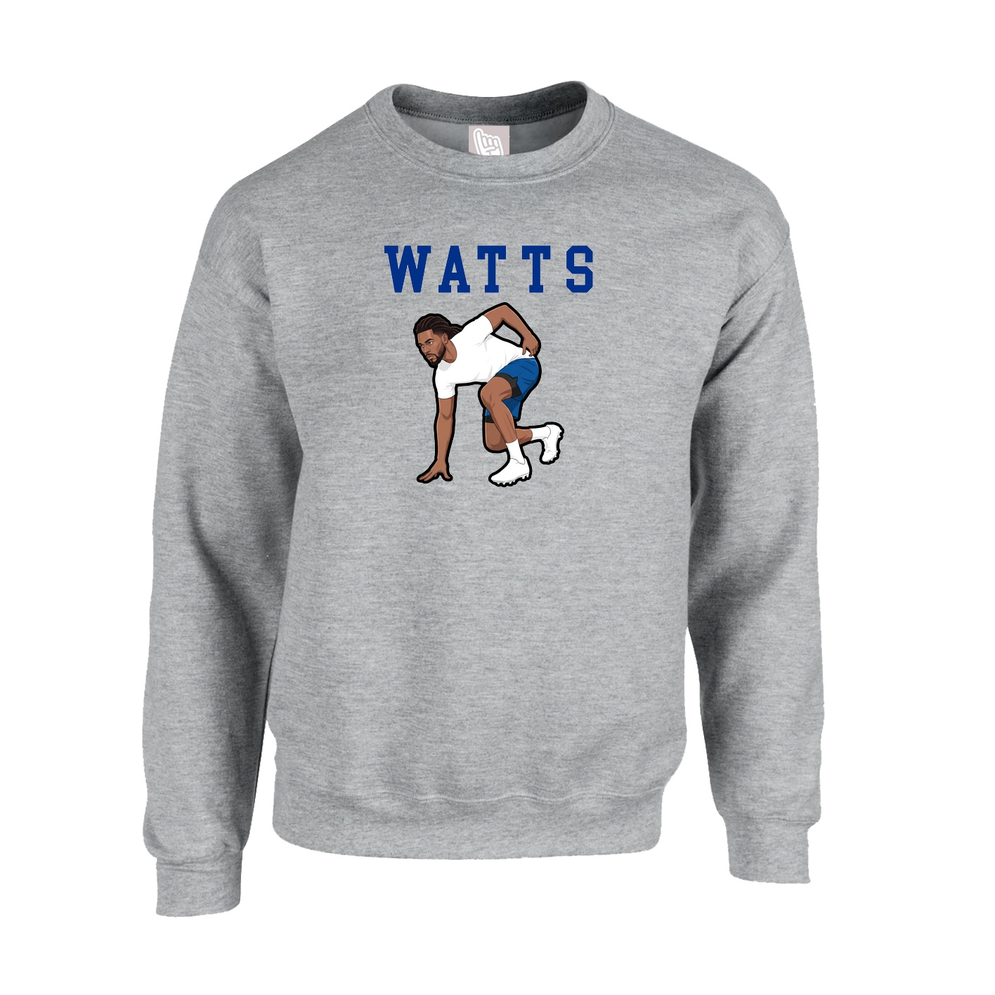 Fleece Crew — Shirsey in Grey