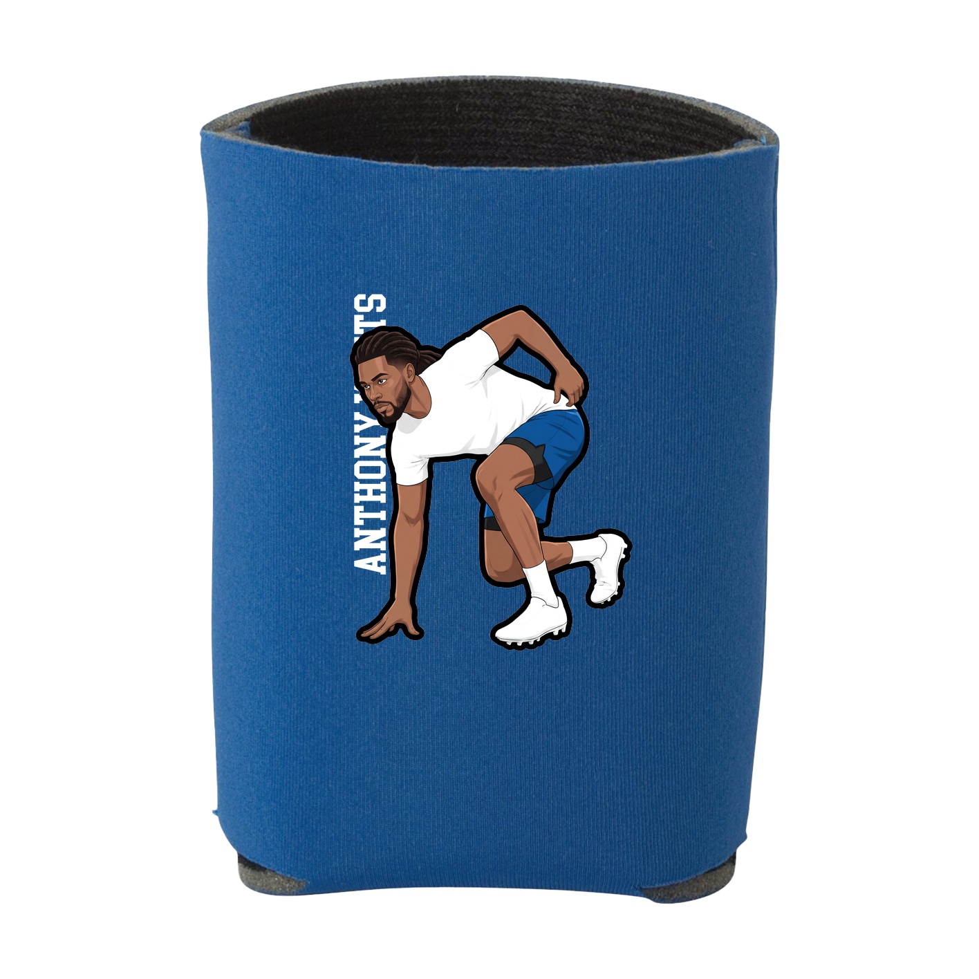 Can Holder — Name Vertical in Royal