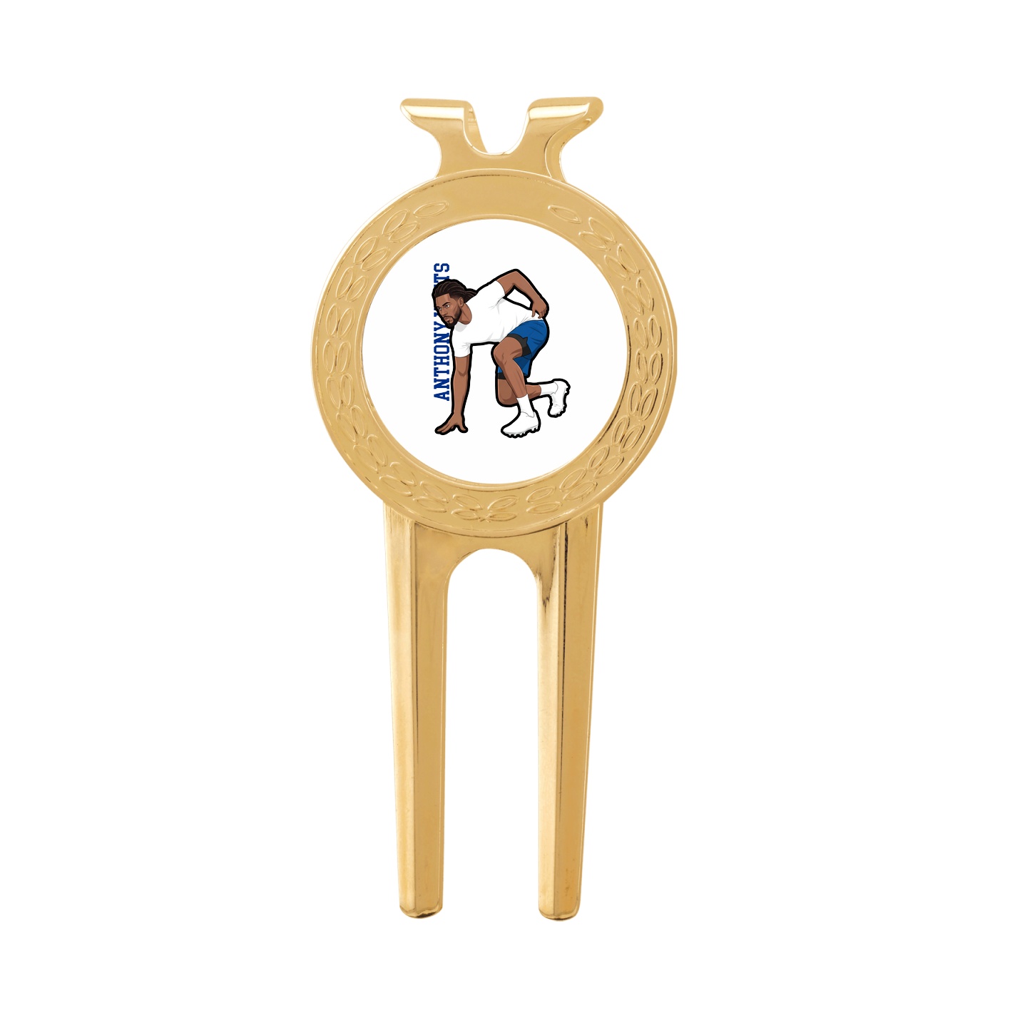 Divot Tool with Ball Marker — Name Vertical in Classic