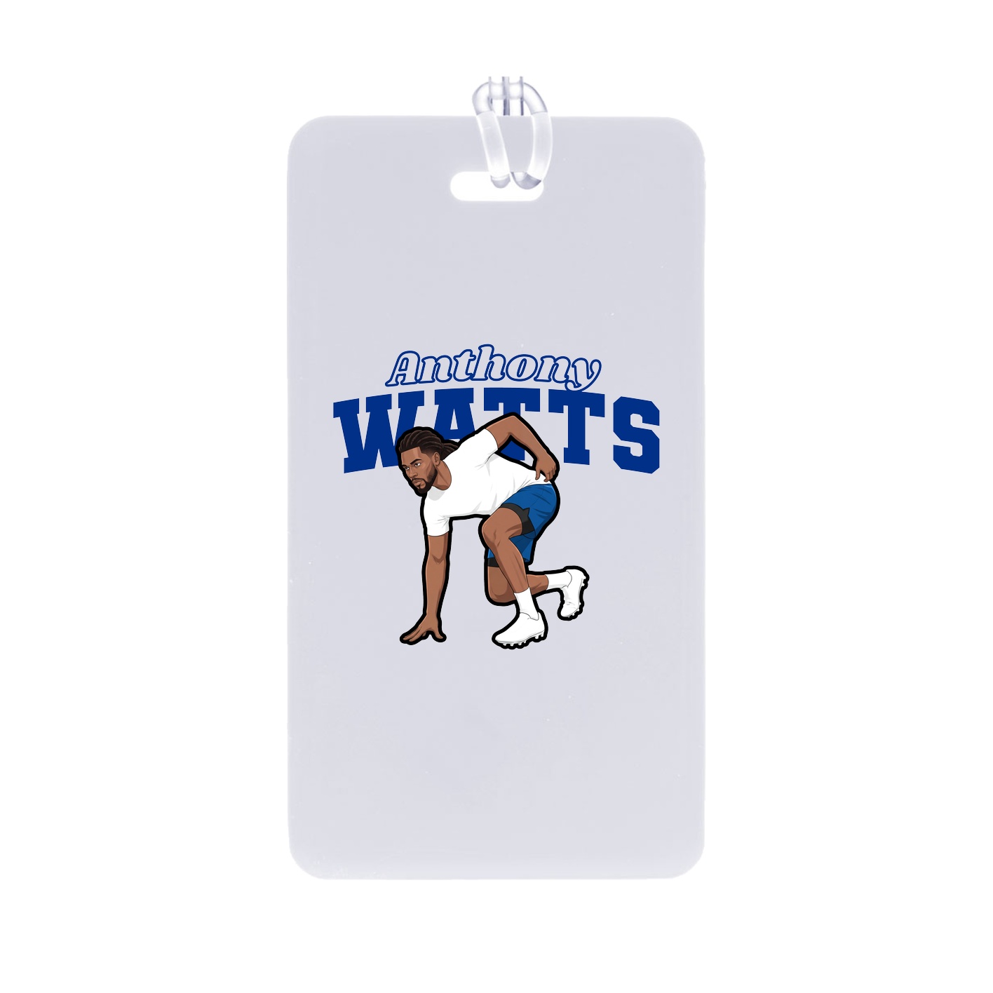 Bag Tag — Name Arch in Classic