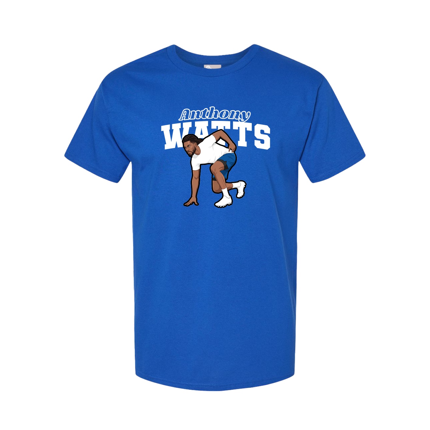 Tee — Name Arch in Royal