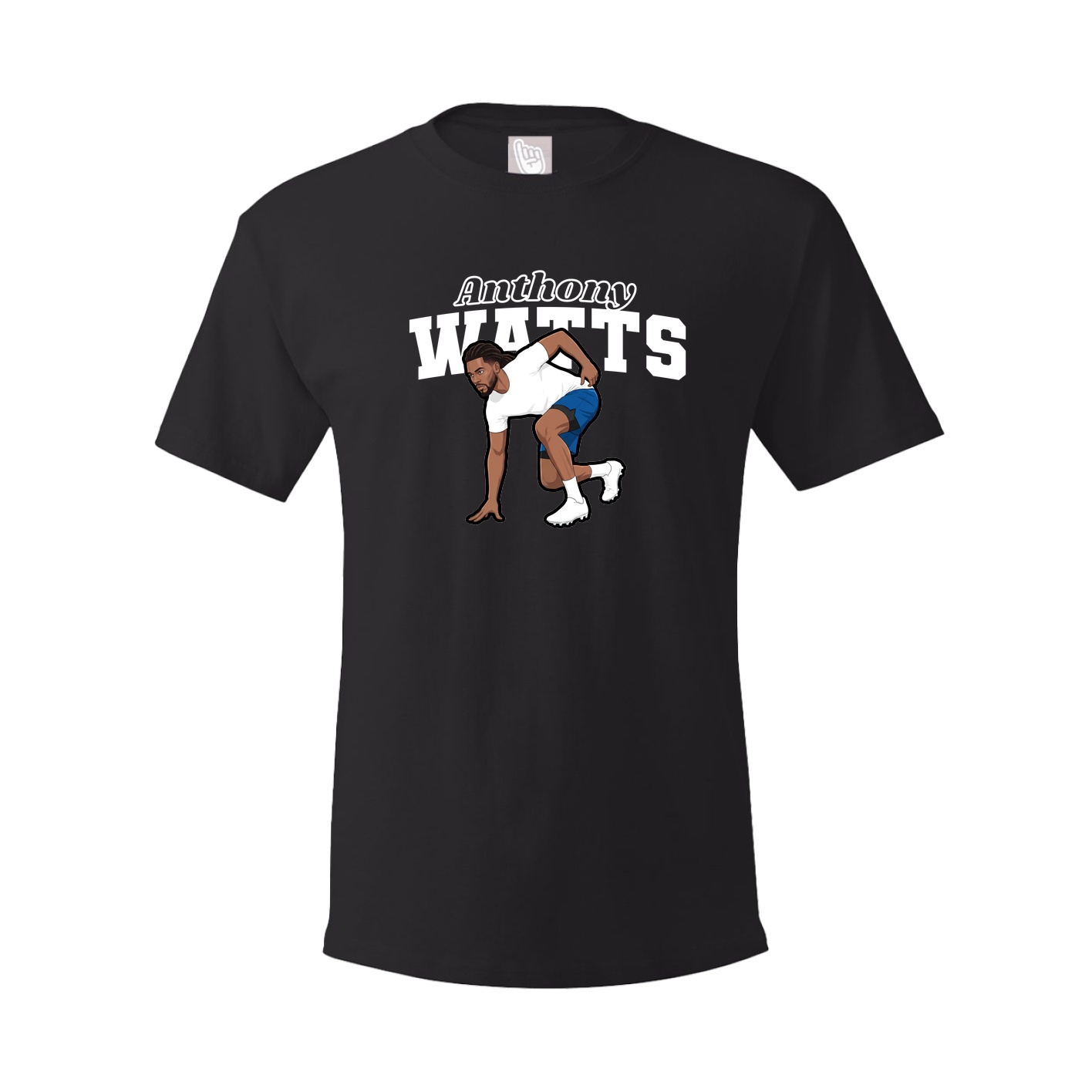 Youth Tee — Name Arch in Black