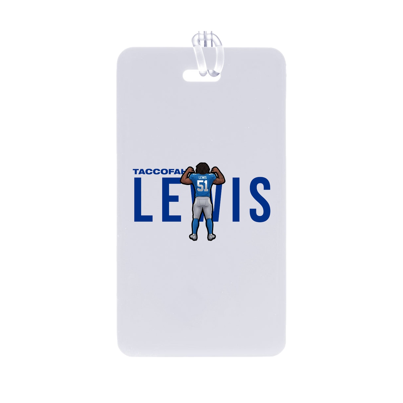 Bag Tag — Player Name in Classic