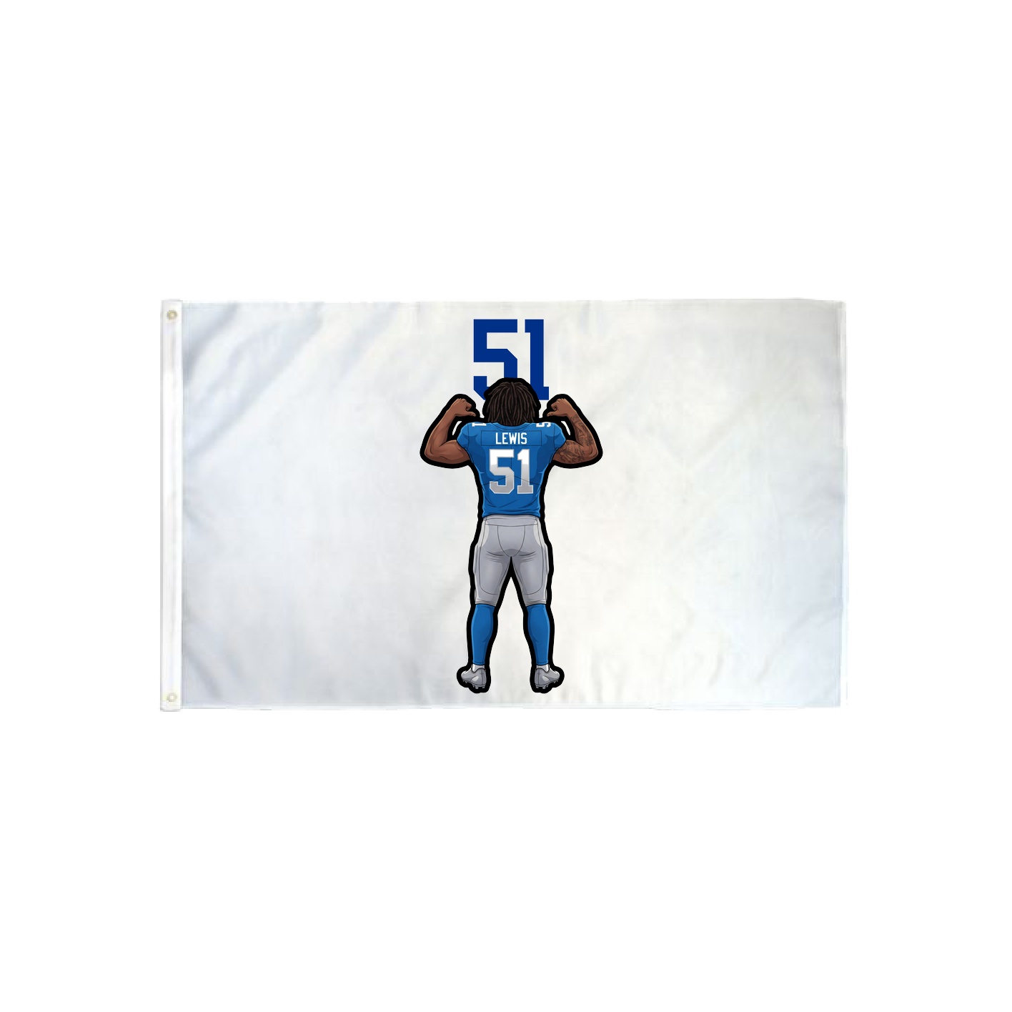 3x5 Flag — Number Top in Classic